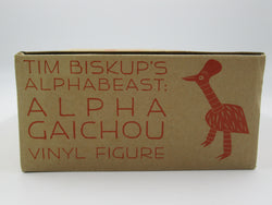 ALPHABEAST Gaichou 7" Vinyl Figure - Tim Biskup (2006) Designer Art Toy