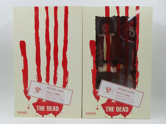 THE DEAD Subject 1206 Mall Santa Zombie Figure - Sideshow Collectibles (2008) Horror Collectible