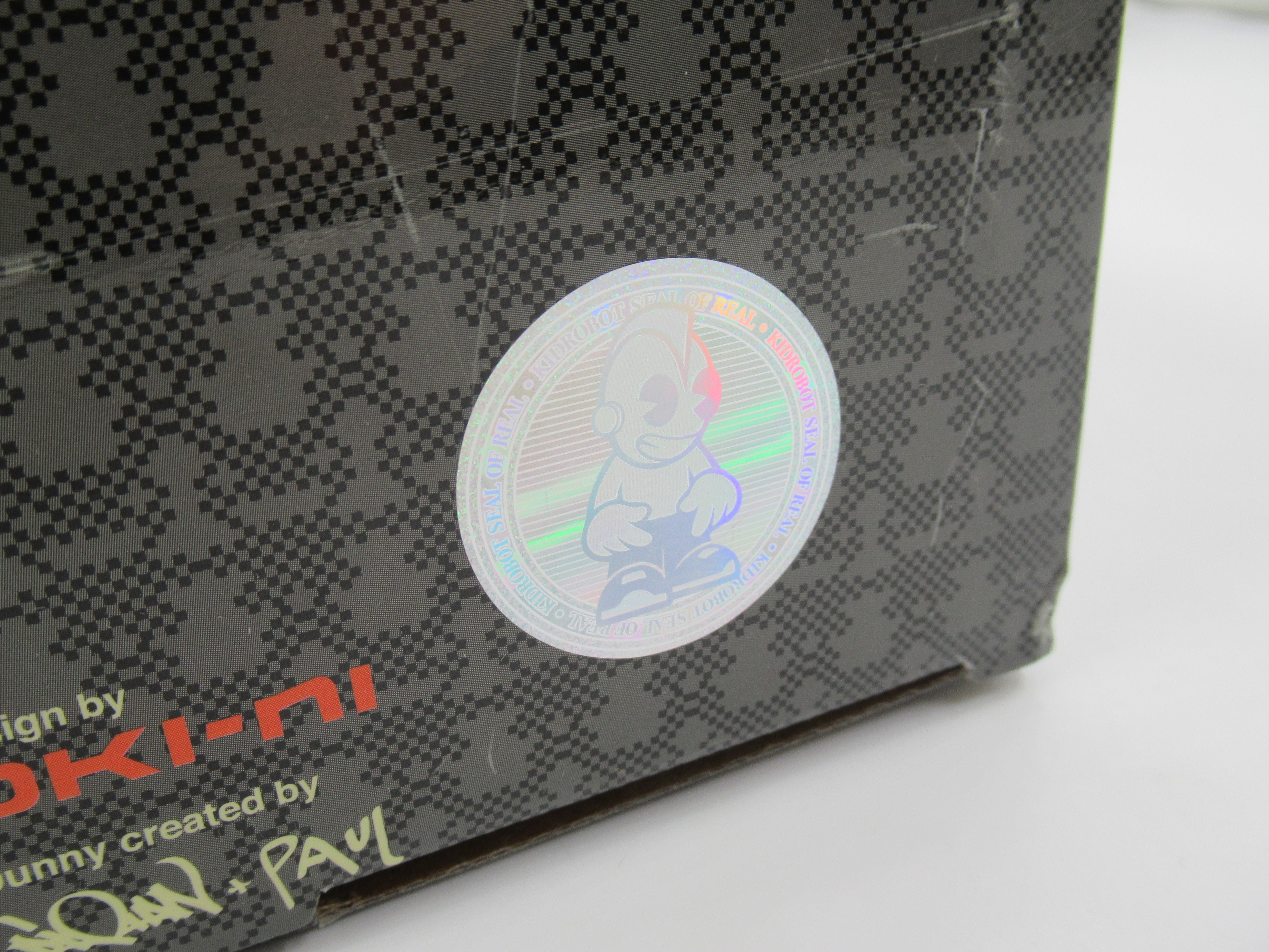 DUNNY Invaders GITD 8" Vinyl Figure - Oki-ni x Kidrobot (2007) Limited Edition Designer Art Toy