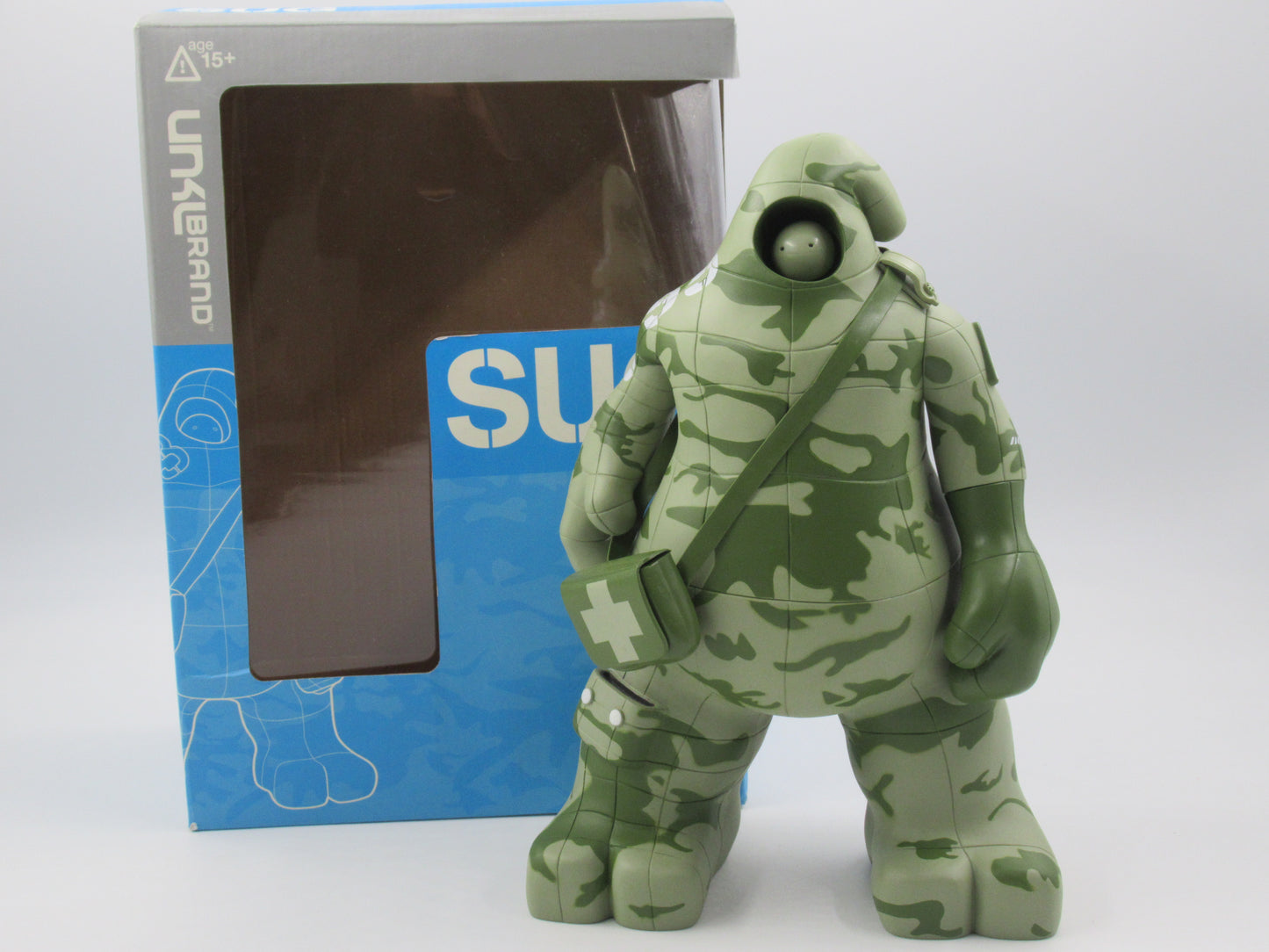 SUG C55 Camo Variant 12" Vinyl Figure -  UNKL (2008) Designer Art Toy