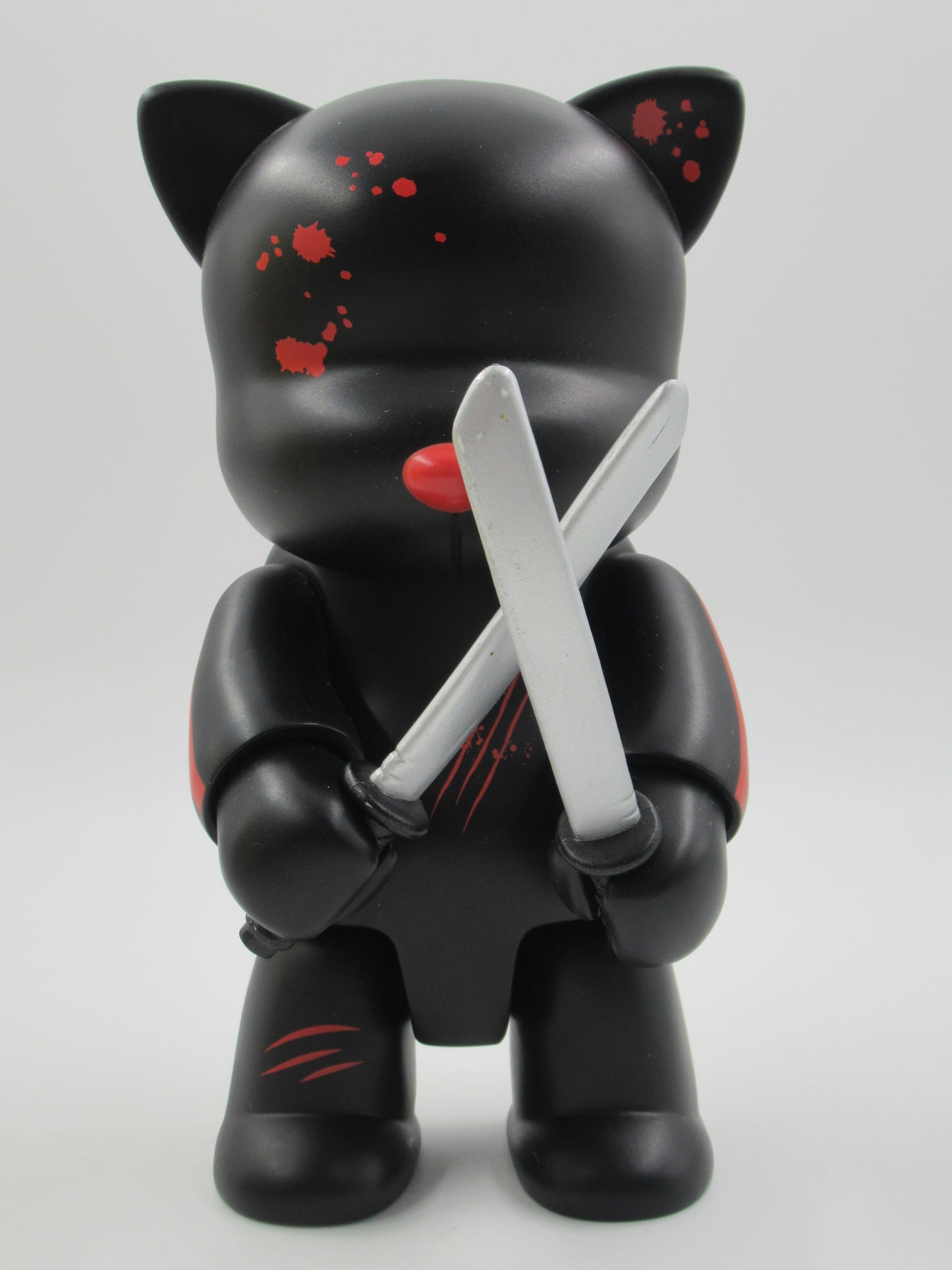 QEE COLLECTION Killer Cat 2 Vinyl 8" Figure - Danny Chan x Toy2R (2006) Designer Art Toy