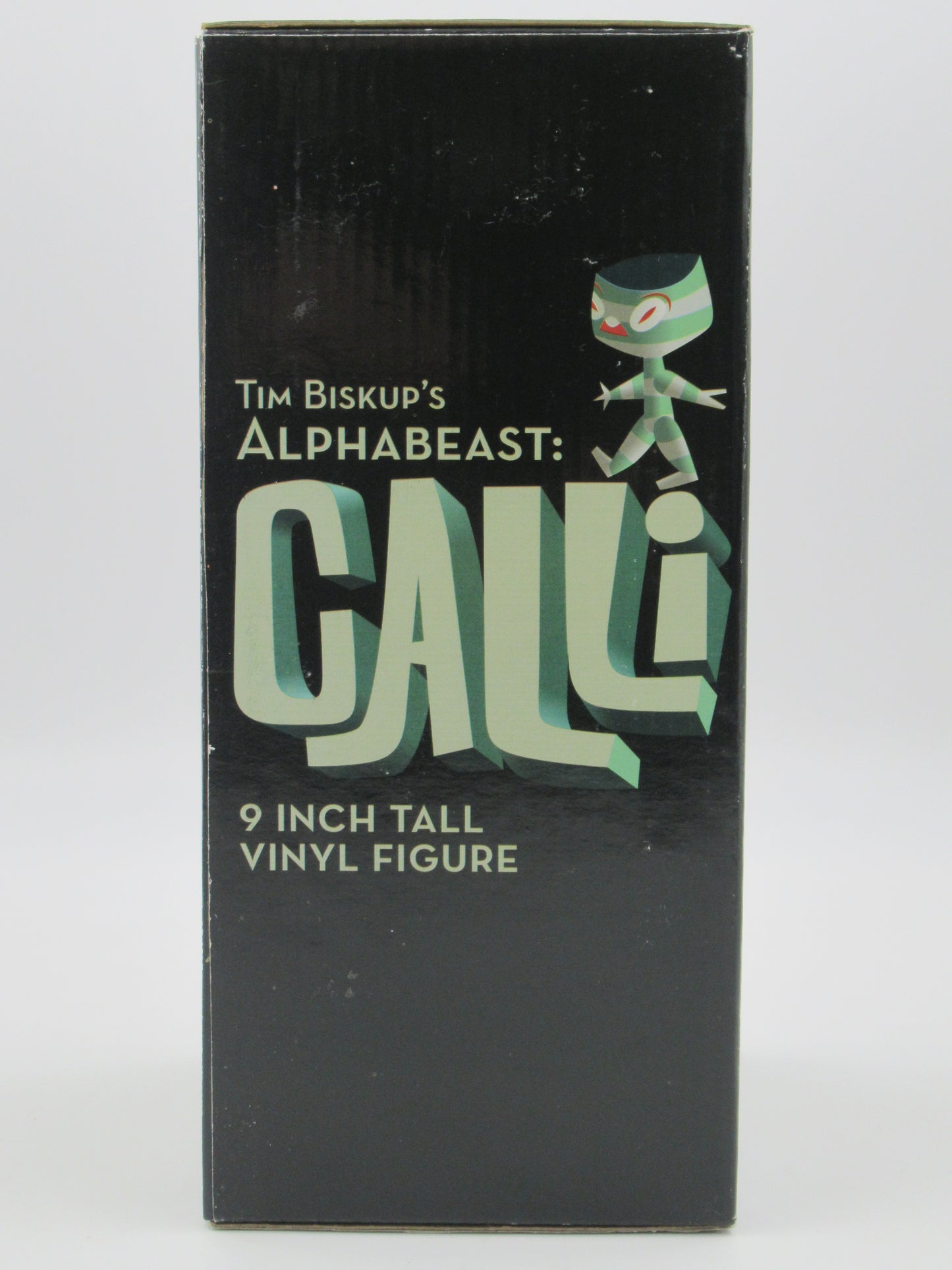 CALLI Alphabeast Red & Silver Vinyl Figure - Tim Biskup (2006) Designer Art Toy