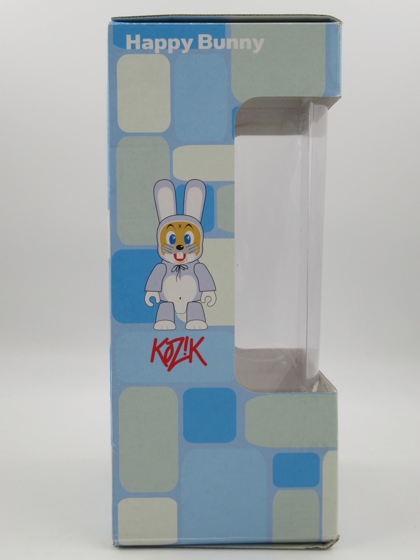 QEE COLLECTION Happy Bunny (Green) 10" Vinyl Figure - Frank Kozik x Toy2R (2006) Designer Art Toy