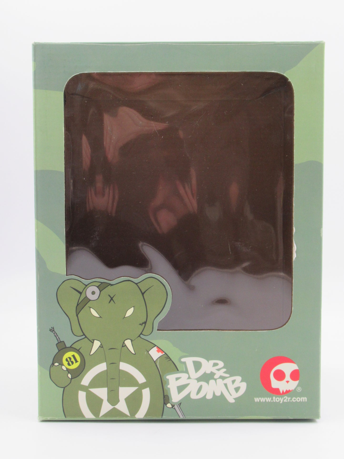 DR. BOMB Medic Vinyl Figure -  Frank Kozik x Toy2R (2007) Designer Art Toy