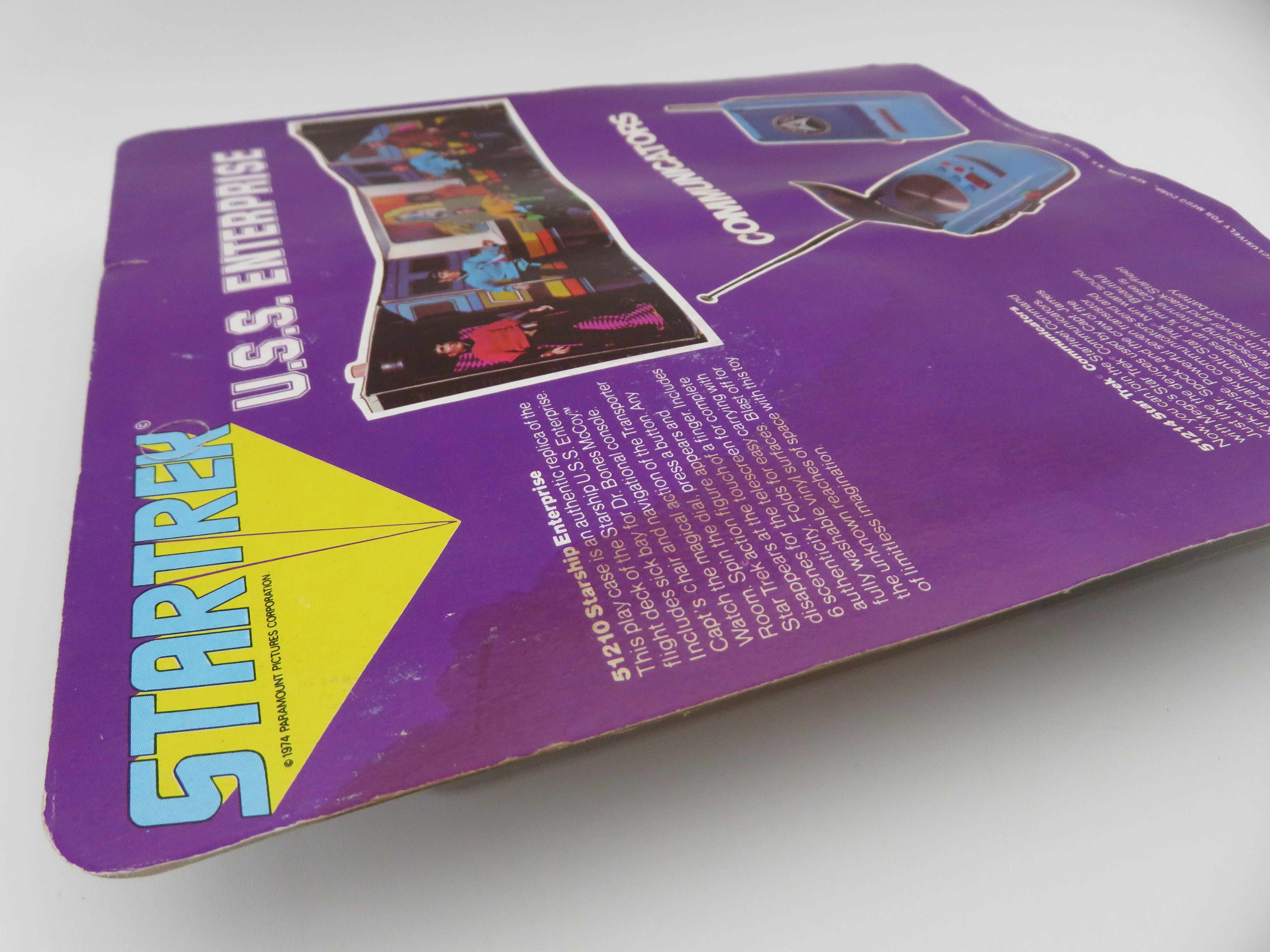 STAR TREK Captain Kirk 8" Action Figure - Mego Corp. (1974) Series 1 Vintage Toy