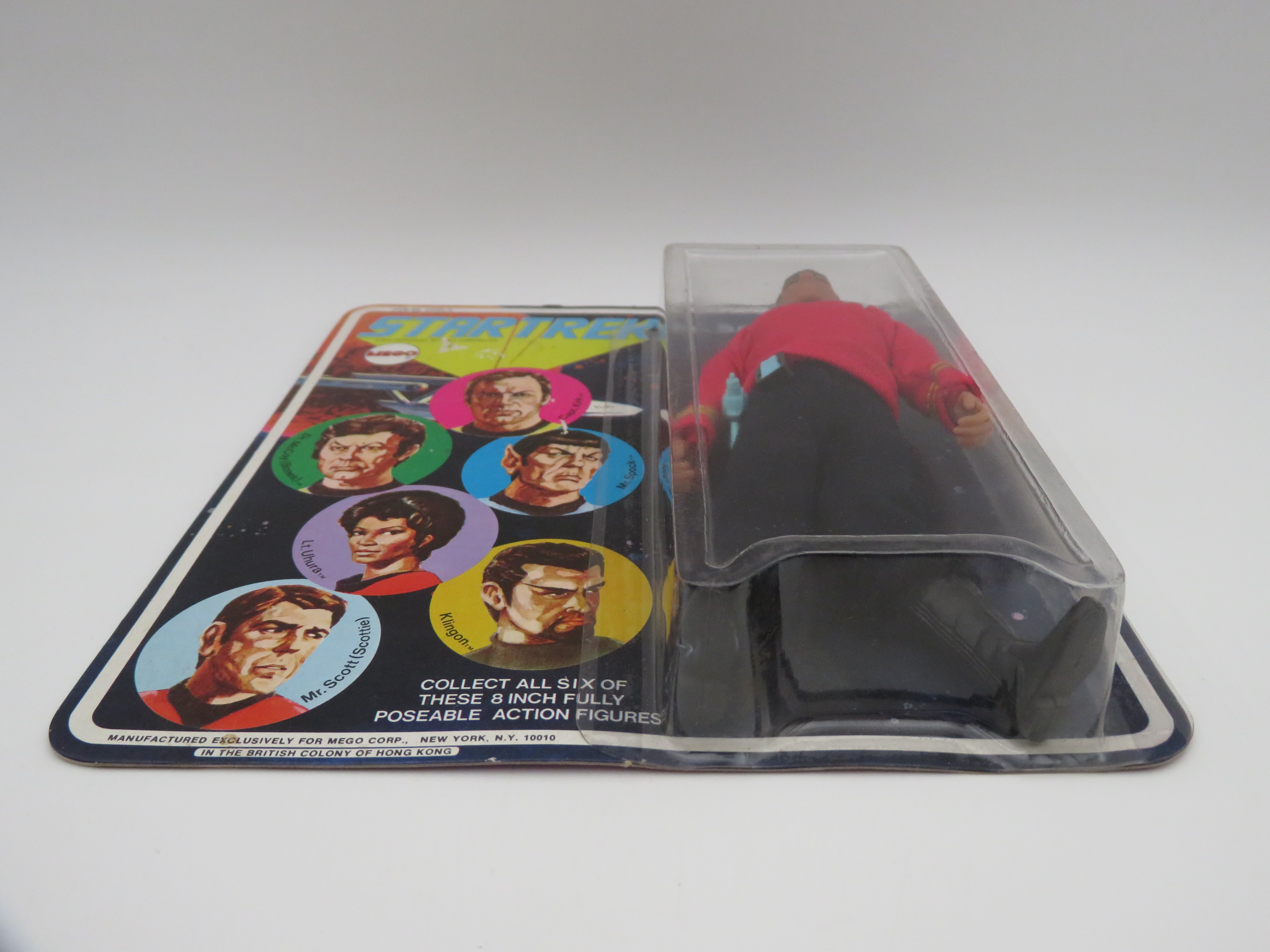 STAR TREK Mr. Scott (Scottie) 8" Action Figure - Mego Corp. (1974) Series 1 Vintage Toy