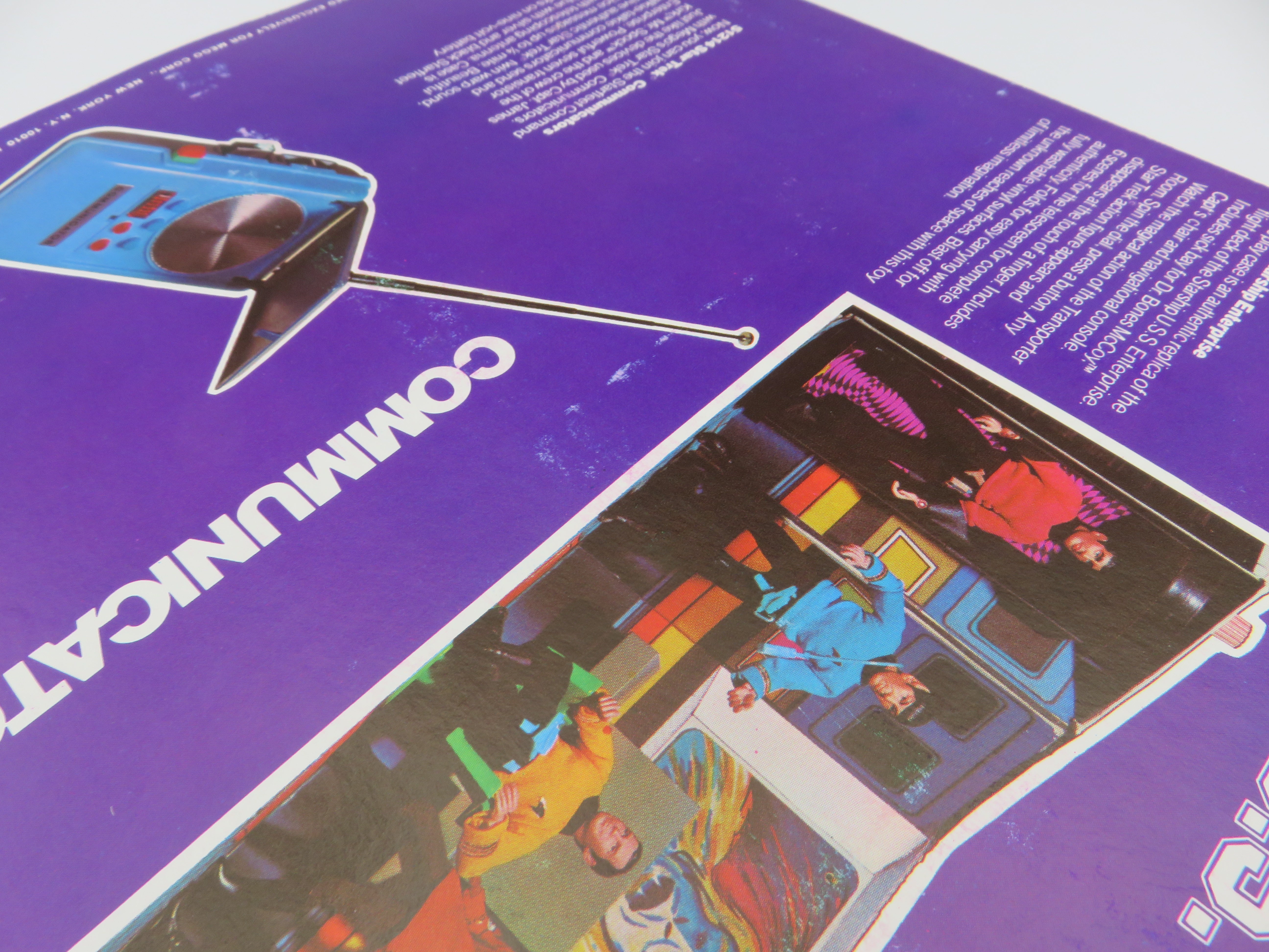 STAR TREK Klingon 8" Action Figure - Mego Corp. (1974) Series 1 Vintage Toy