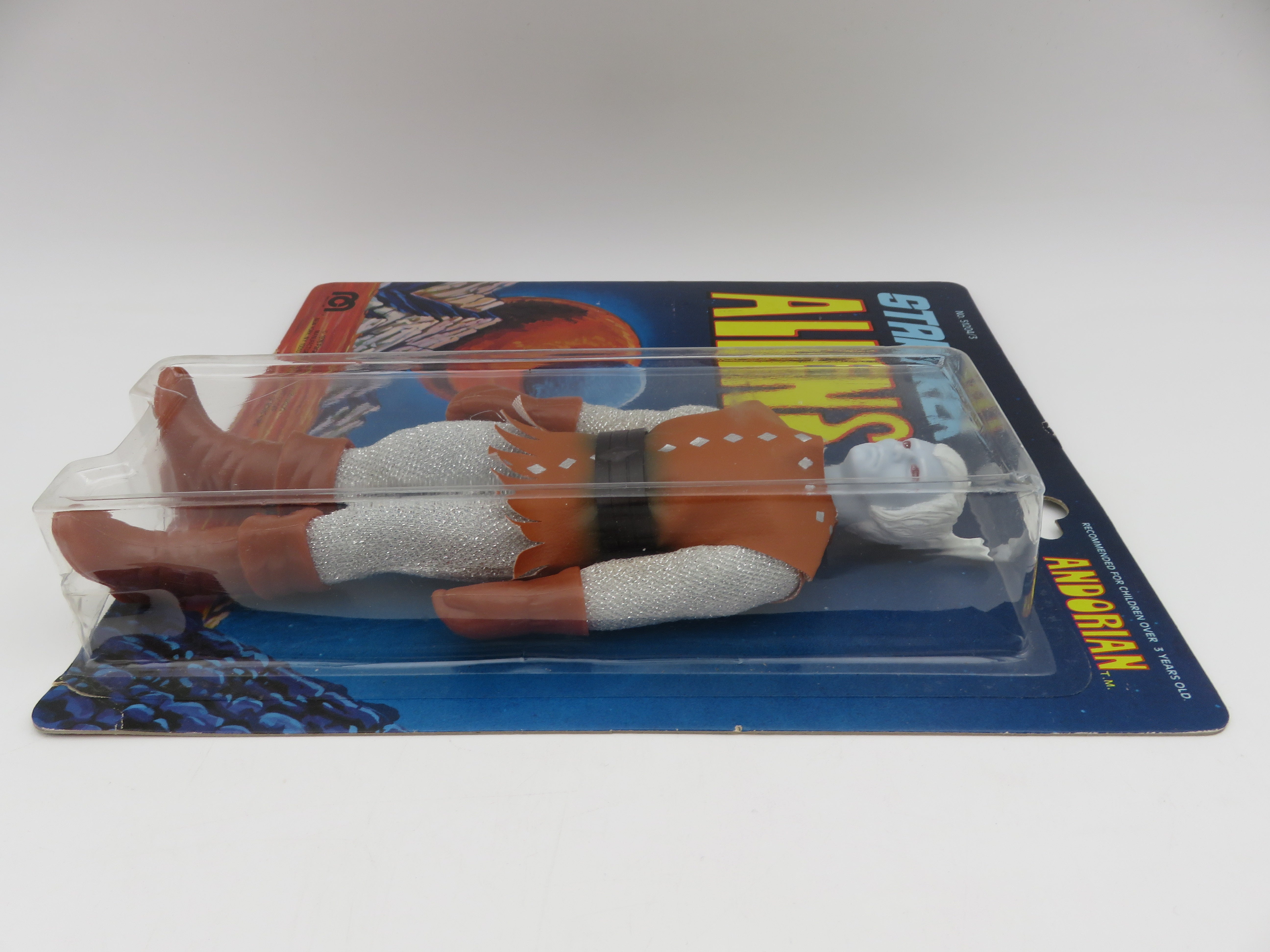 STAR TREK ALIENS Andorian 8" Action Figure - Mego Corp. (1976) Series 3 Vintage Toy