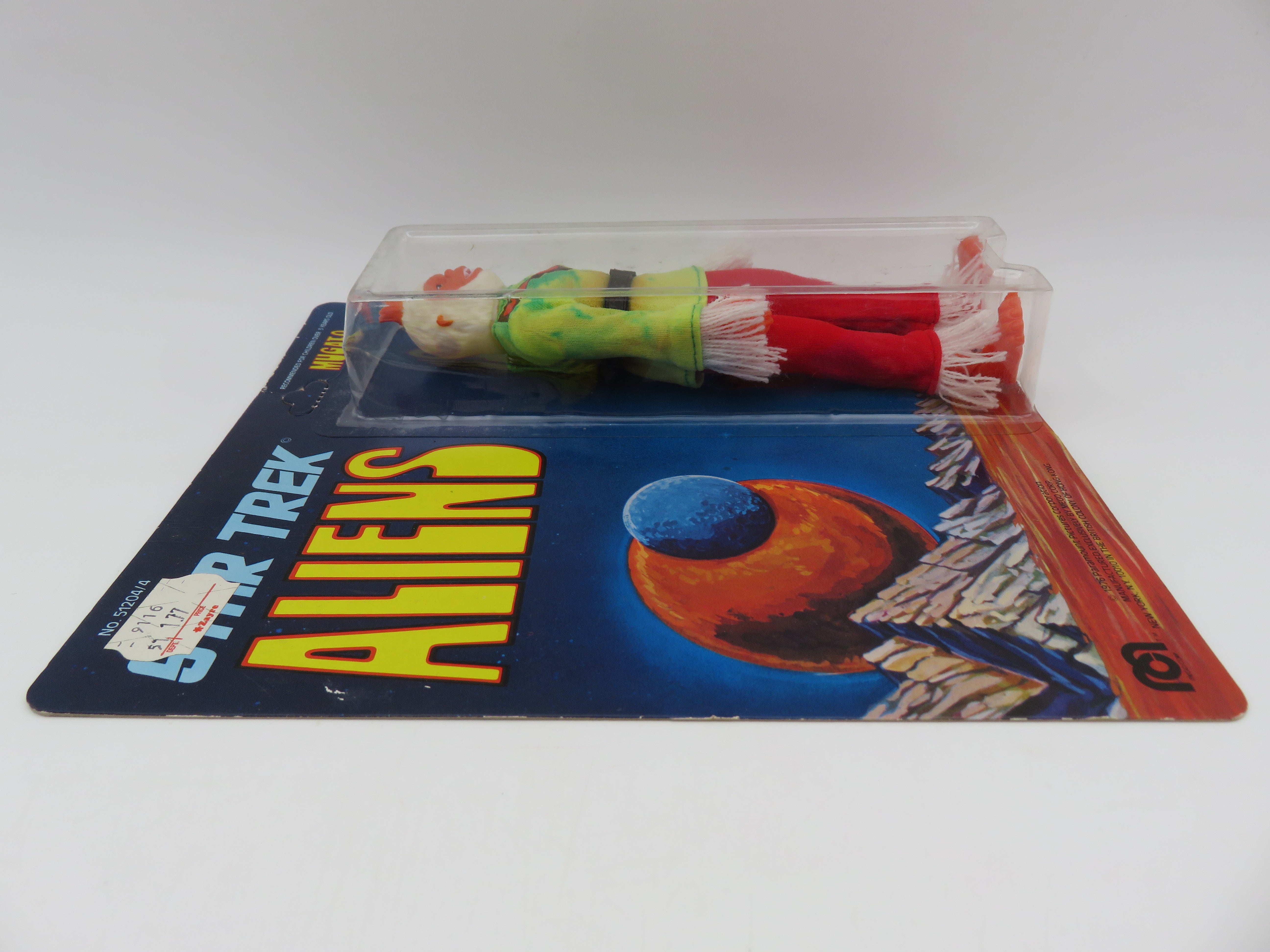 STAR TREK ALIENS Mugato  8" Action Figure - Mego Corp. (1976) Series 3 Vintage Toy