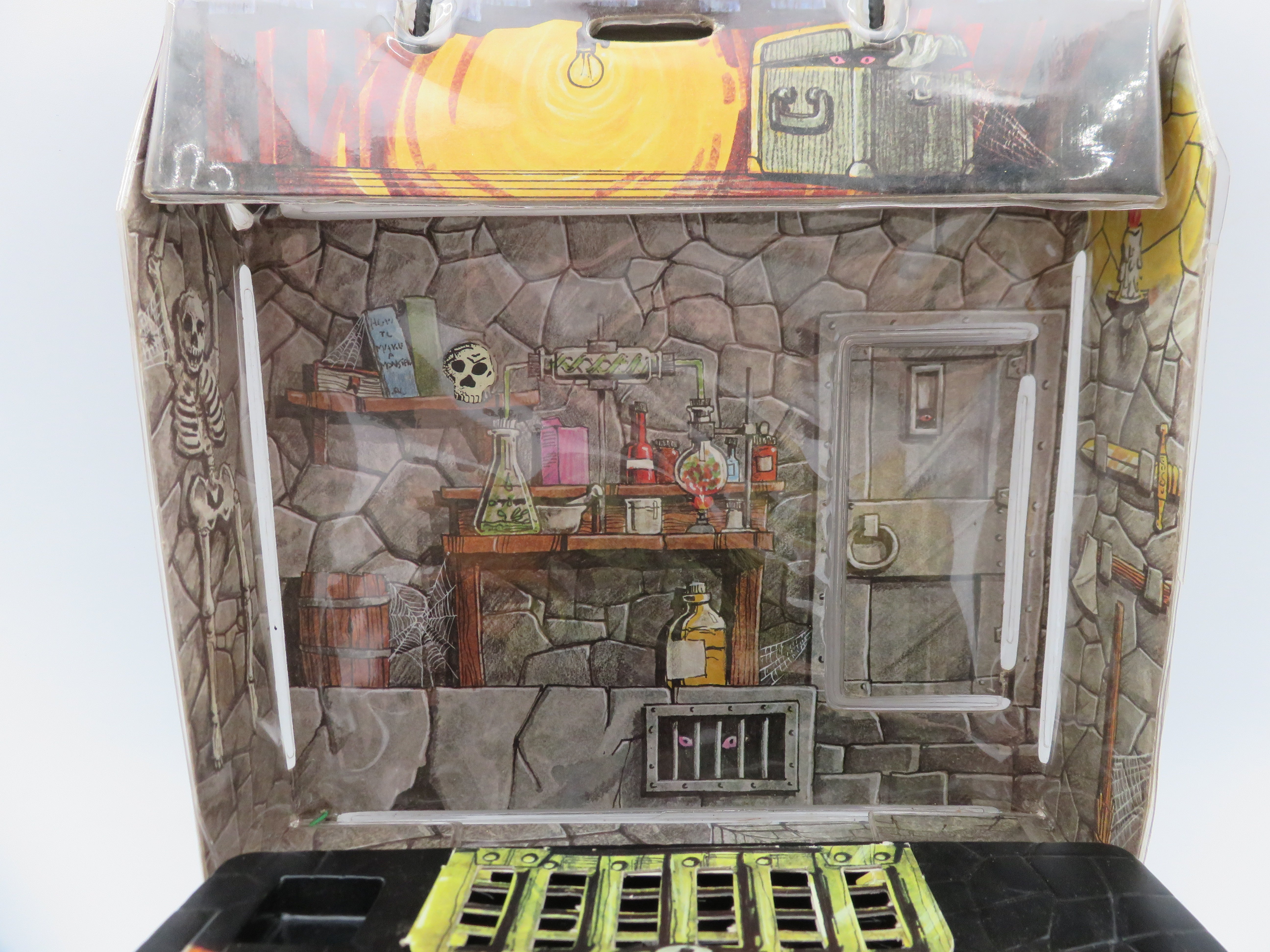 UNIVERSAL MONSTERS Mini Monster Play Case & Action Figures - Remco Toys Inc. (1980) GID Vintage Toy