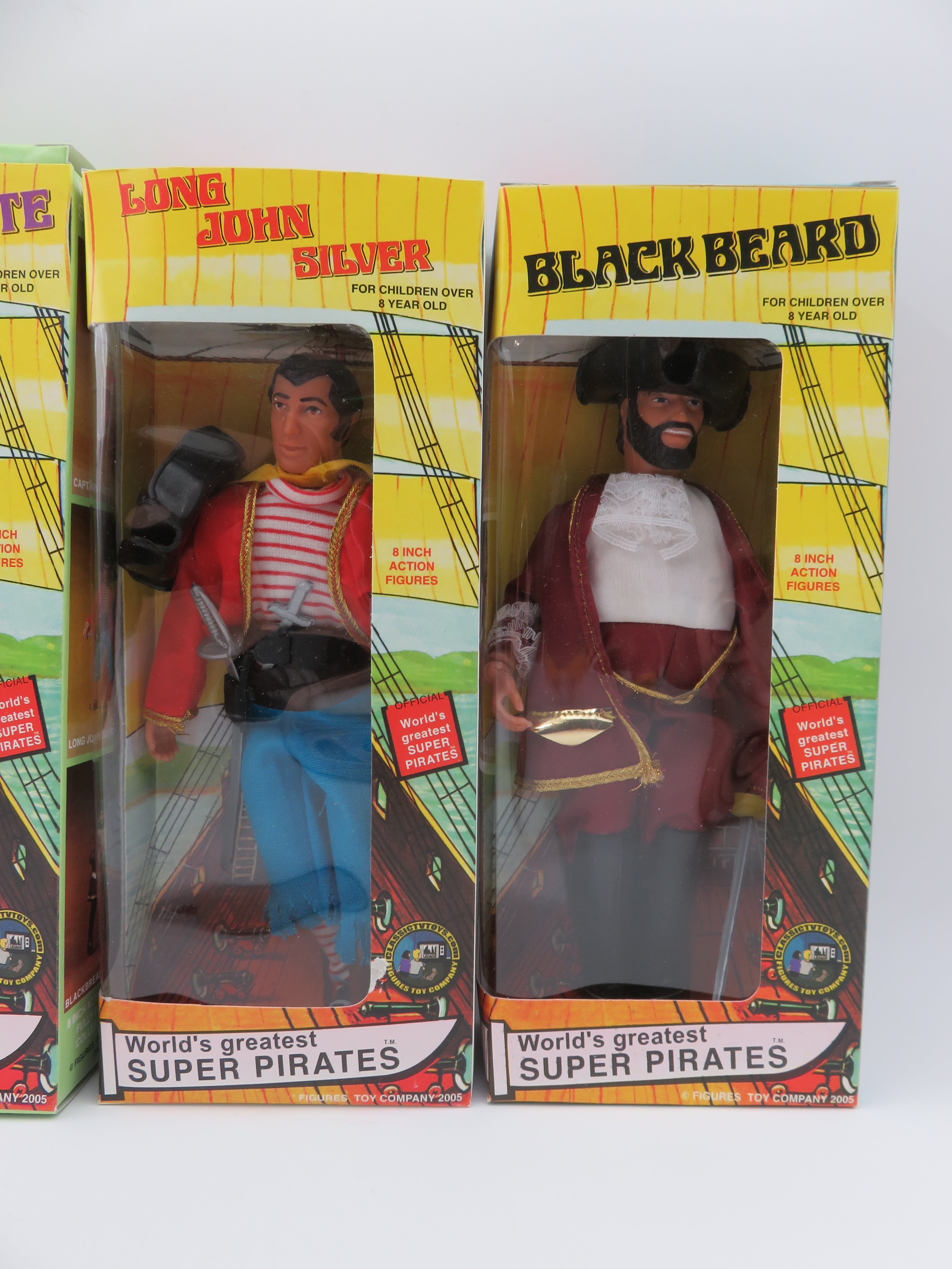 WORLD'S GREATEST SUPER PIRATES Action Figure Set - Classic TV Toys (2005) 8