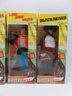 WORLD'S GREATEST SUPER PIRATES Action Figure Set - Classic TV Toys (2005) 8" Toys