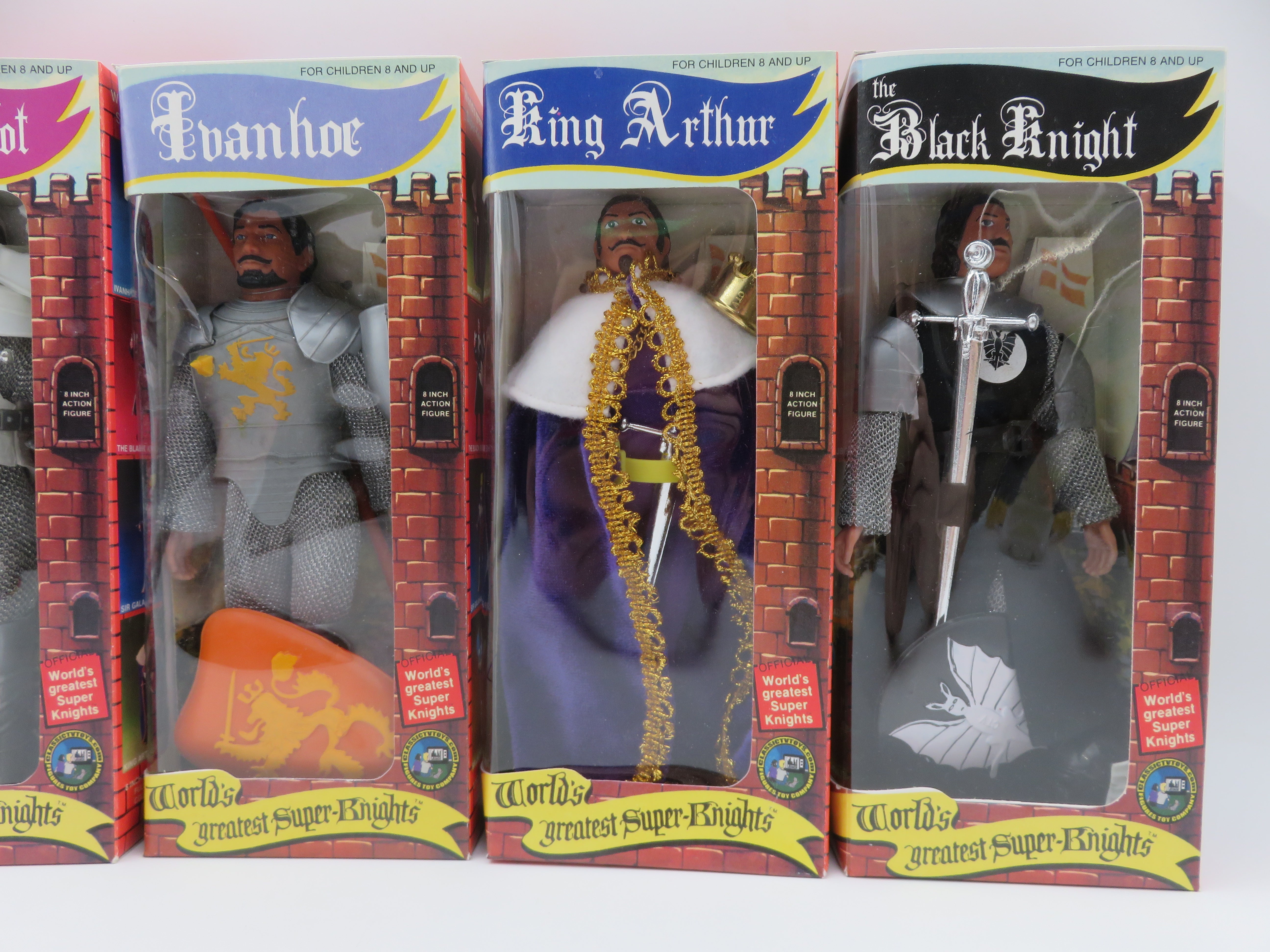 WORLD'S GREATEST SUPER KNIGHTS Action Figure Set - Classic TV Toys (2005) 8