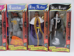 WORLD'S GREATEST SUPER KNIGHTS Action Figure Set - Classic TV Toys (2005) 8" Toys