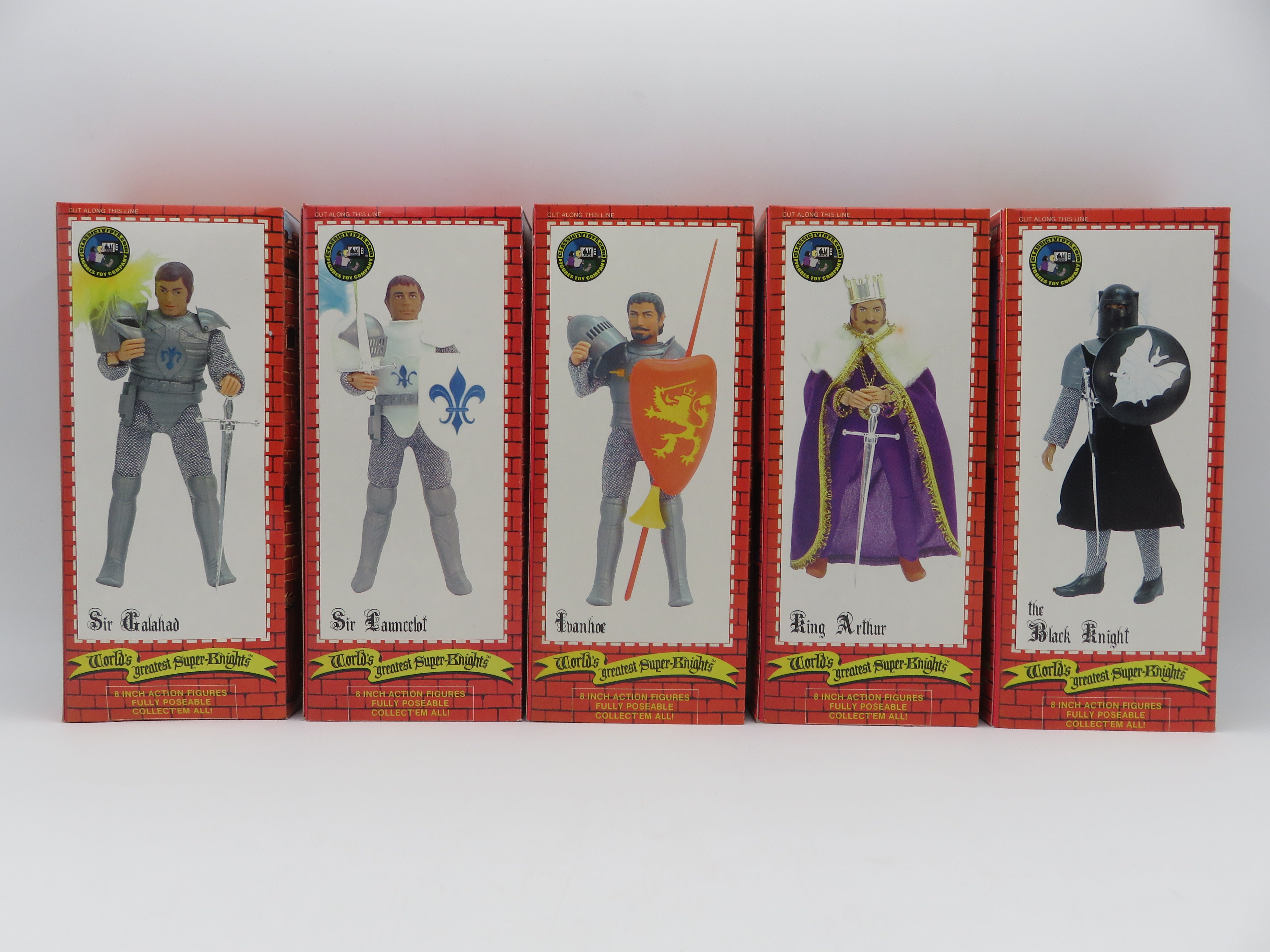 WORLD'S GREATEST SUPER KNIGHTS Action Figure Set - Classic TV Toys (2005) 8