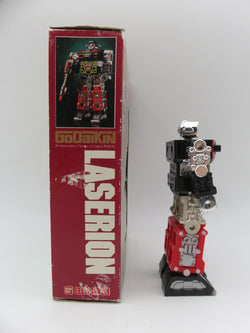 GODAIKIN Laserion Diecast Figure - Bandai (1984) Vintage Japanese Toei Mecha Robot