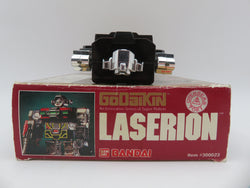 GODAIKIN Laserion Diecast Figure - Bandai (1984) Vintage Japanese Toei Mecha Robot