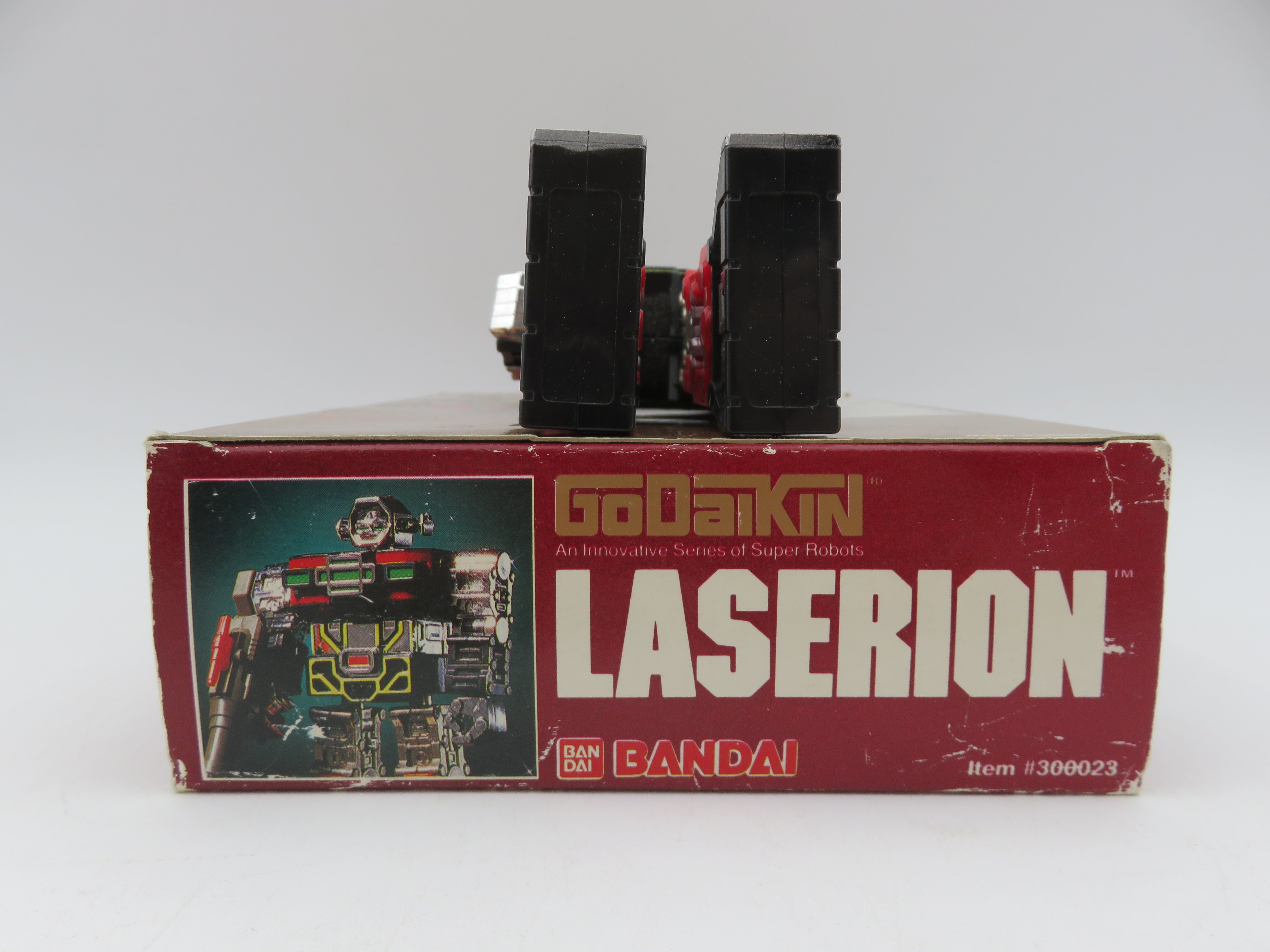 GODAIKIN Laserion Diecast Figure - Bandai (1984) Vintage Japanese Toei Mecha Robot