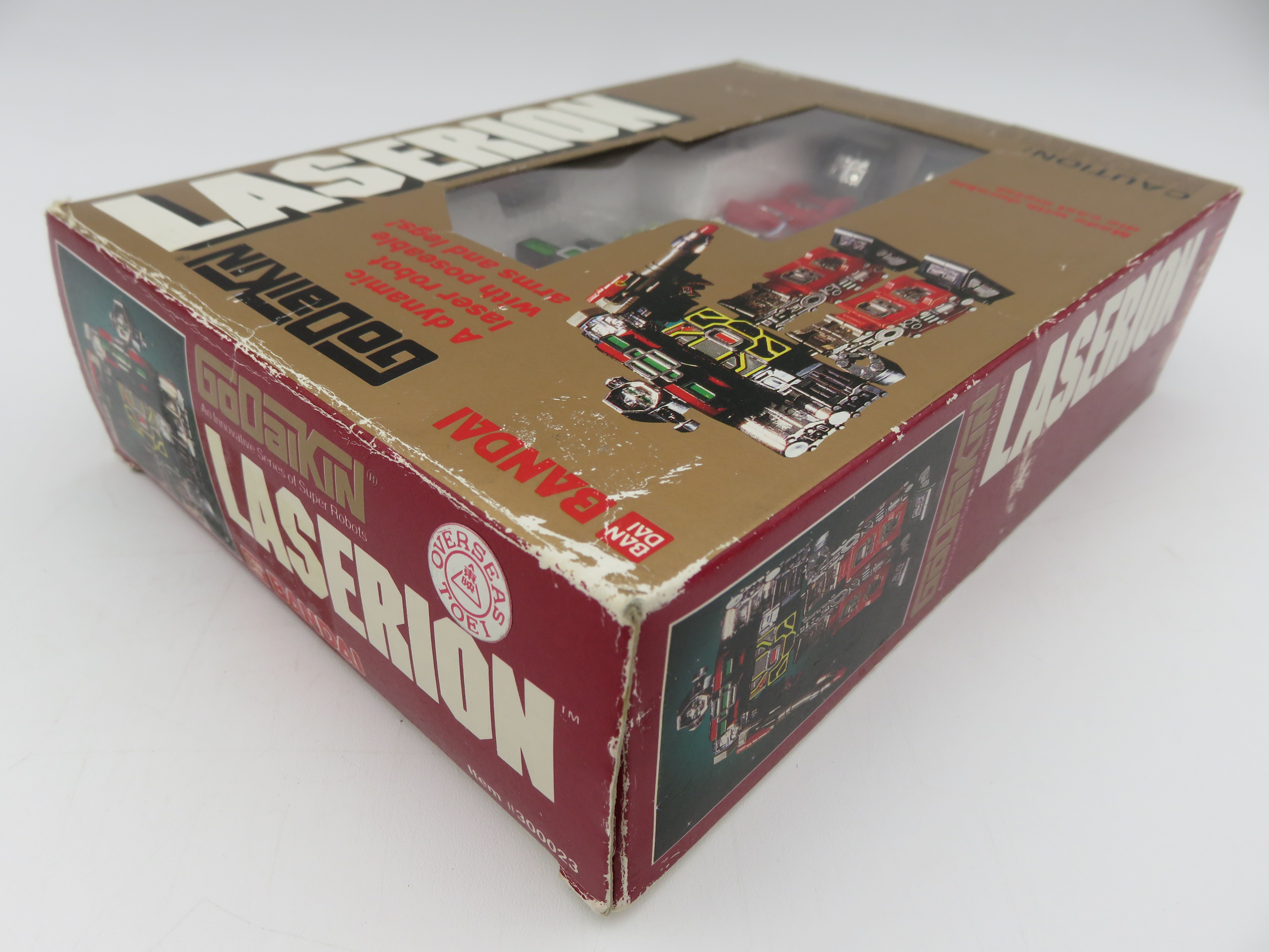 GODAIKIN Laserion Diecast Figure - Bandai (1984) Vintage Japanese Toei Mecha Robot