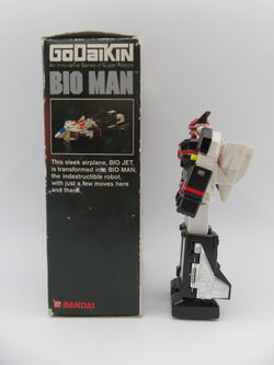 GODAIKIN Bio Man Diecast Figure - Bandai (1984) Vintage Japanese Toei Mecha Robot