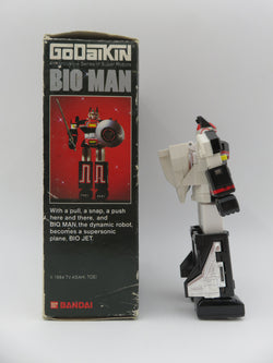 GODAIKIN Bio Man Diecast Figure - Bandai (1984) Vintage Japanese Toei Mecha Robot