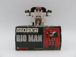 GODAIKIN Bio Man Diecast Figure - Bandai (1984) Vintage Japanese Toei Mecha Robot