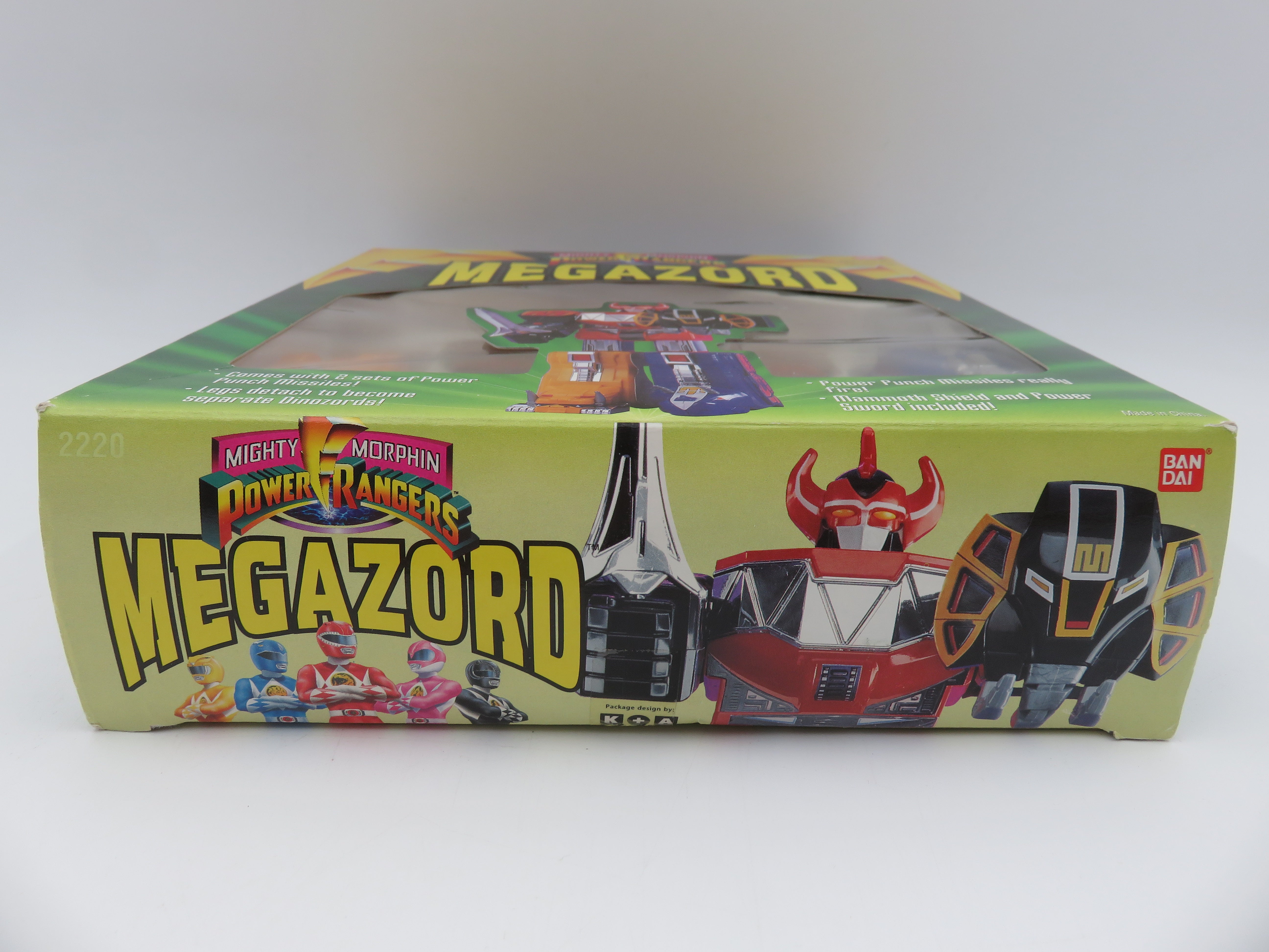 MIGHTY MORPHIN' POWER RANGERS Megazord Figure - Bandai (1993) Vintage Robot Toy