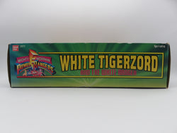 MIGHTY MORPHIN' POWER RANGERS White Tigerzord Figure Set - Bandai (1994) Vintage Robot Toy