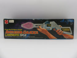 BATTLESTAR GALACTICA Lasermatic Rifle Electronic Toy - Mattel (1979) Vintage Collectible