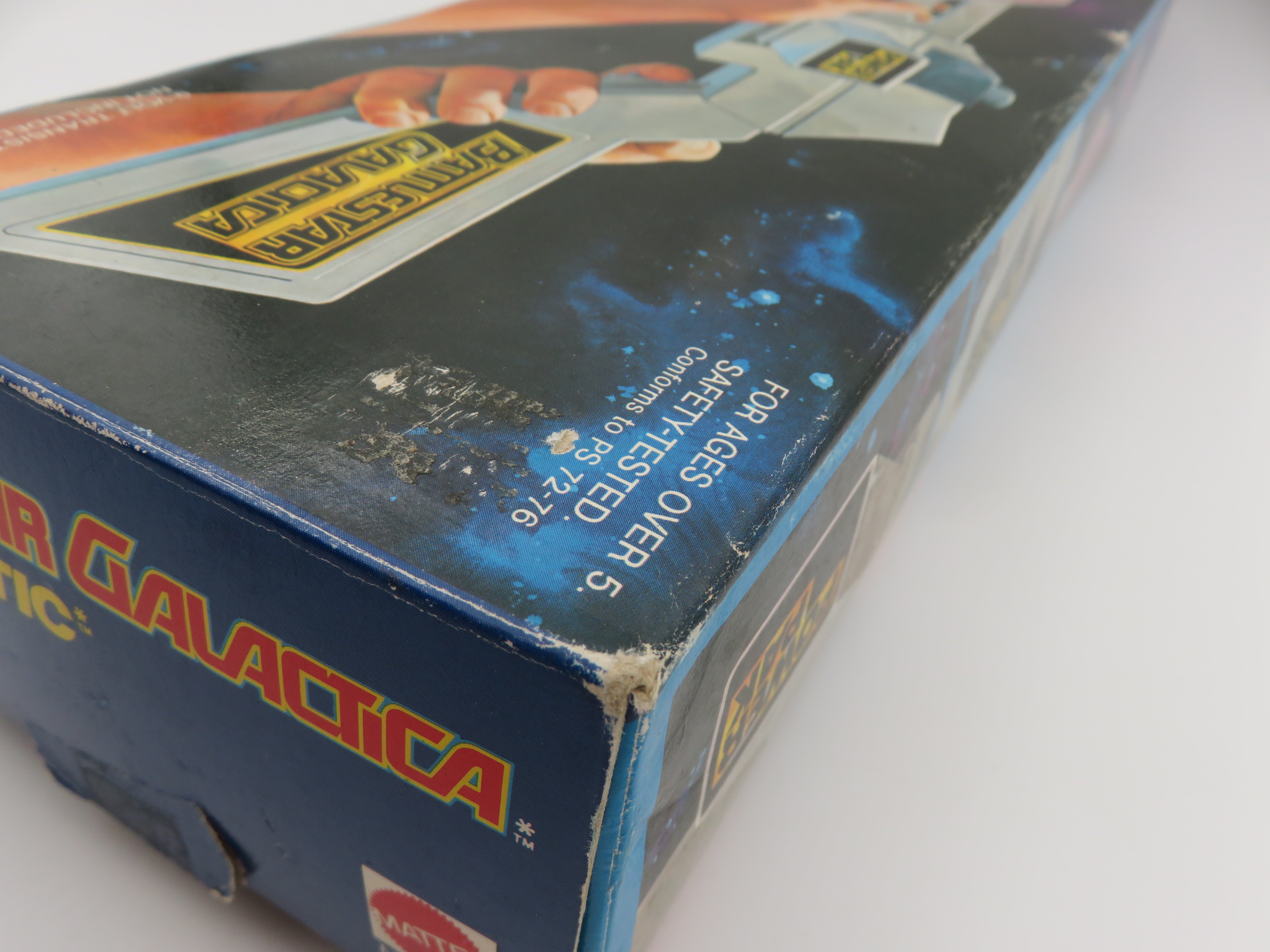 BATTLESTAR GALACTICA Lasermatic Rifle Electronic Toy - Mattel (1979) Vintage Collectible