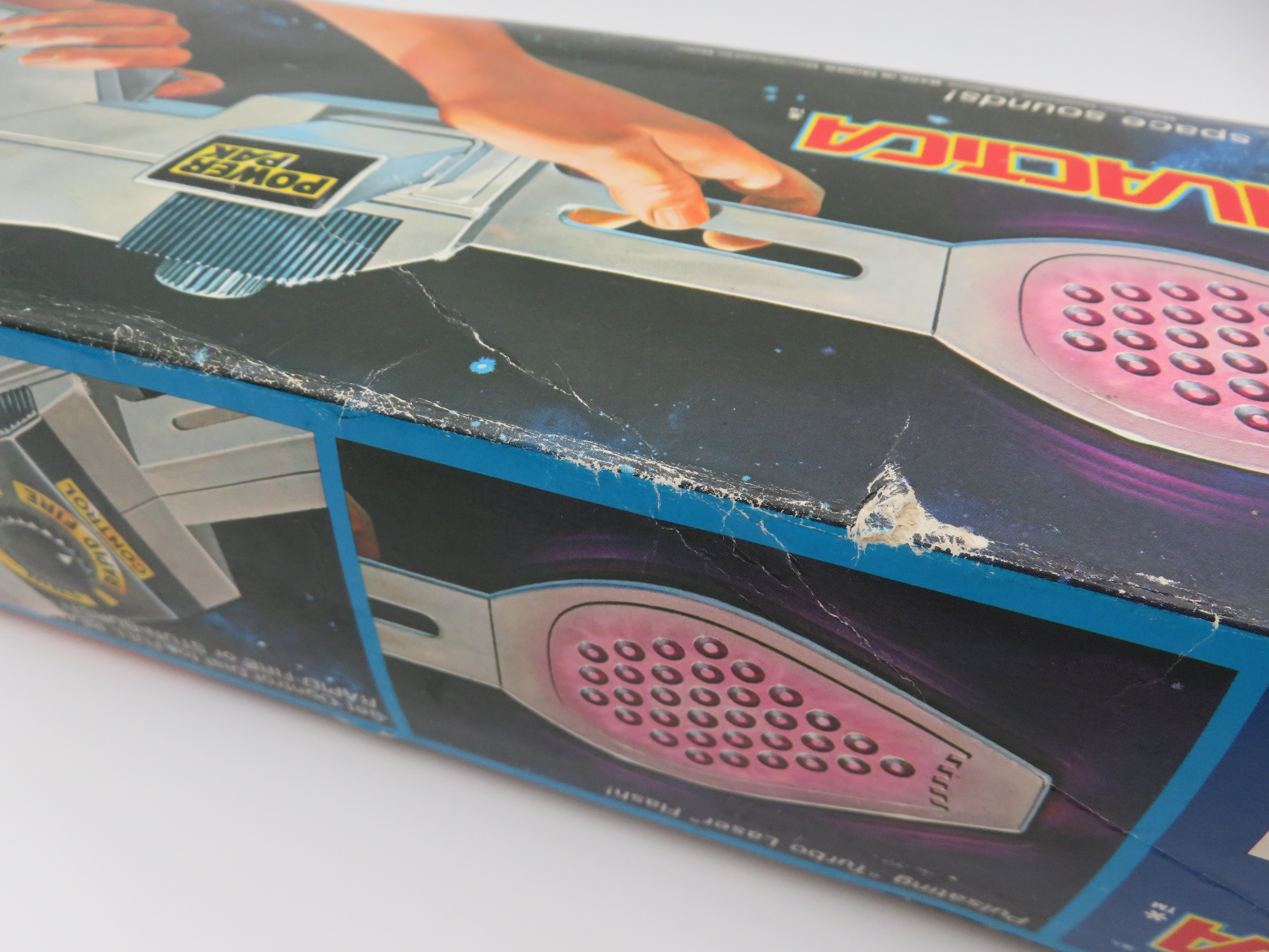 BATTLESTAR GALACTICA Lasermatic Rifle Electronic Toy - Mattel (1979) Vintage Collectible