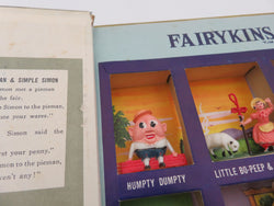 VINTAGE Fairykins Fairytale Book Figure Set - Louis Marx & Co./Marx Toys (1962) Collectible