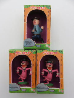 VINTAGE TV-Tinykins Yogi Bear/Hanna-Barbera Figure Lot of (7) - Louis Marx & Co./Marx Toys (1961) Collectibles