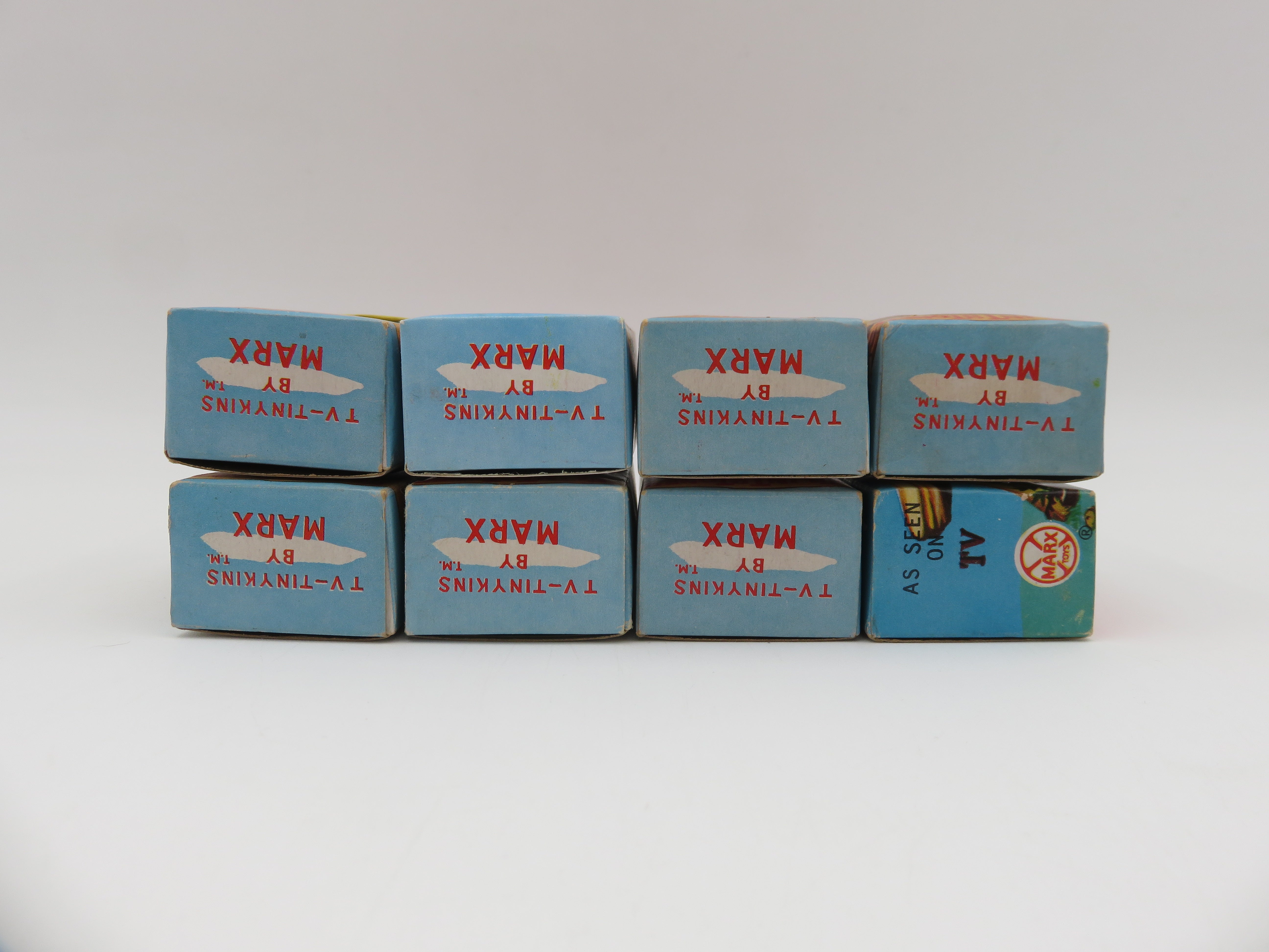 VINTAGE TV-Tinykins Flintstones Figure Lot of (8) - Louis Marx & Co./Marx Toys (1961) Collectibles