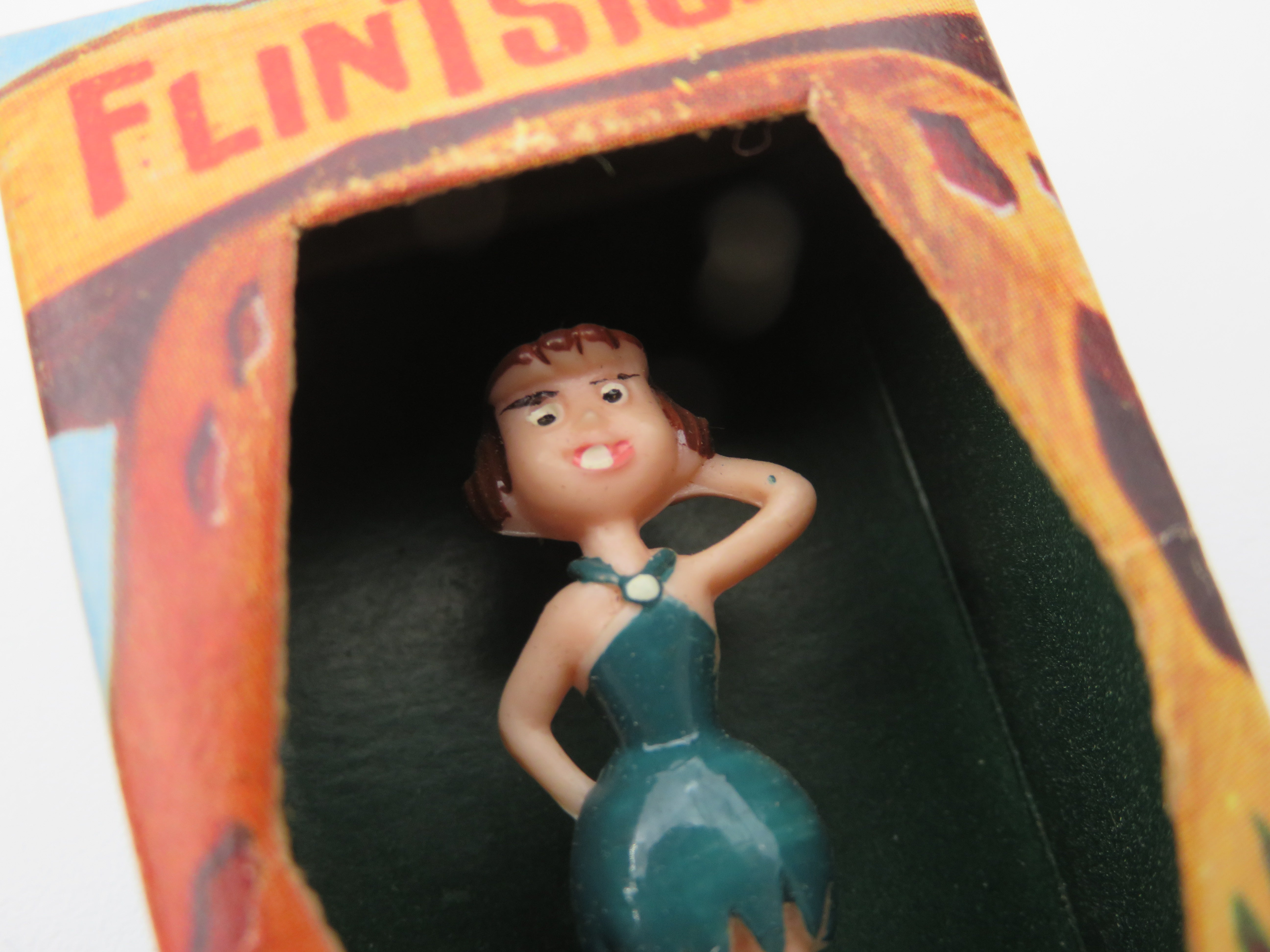 VINTAGE TV-Tinykins Flintstones Figure Lot of (8) - Louis Marx & Co./Marx Toys (1961) Collectibles