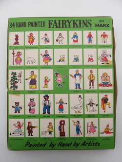 VINTAGE Fairykins 34 Figure Set, TV Scenes, & Playset - Louis Marx & Co./Marx Toys (c. 1962) Collectibles