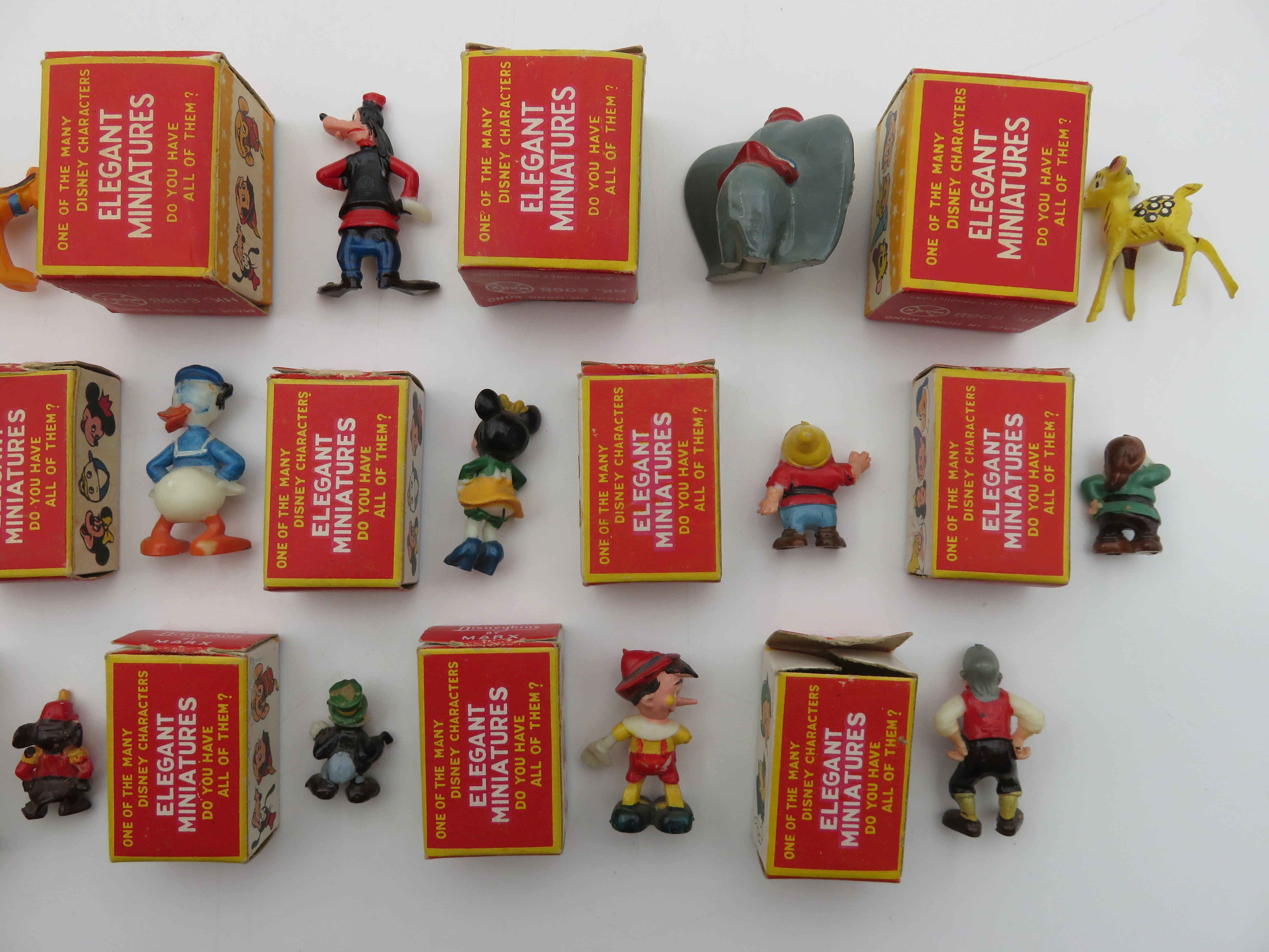 VINTAGE Disneykins Figure Lot of (16) - Louis Marx & Co./Marx Toys (c. 1960s) Collectibles