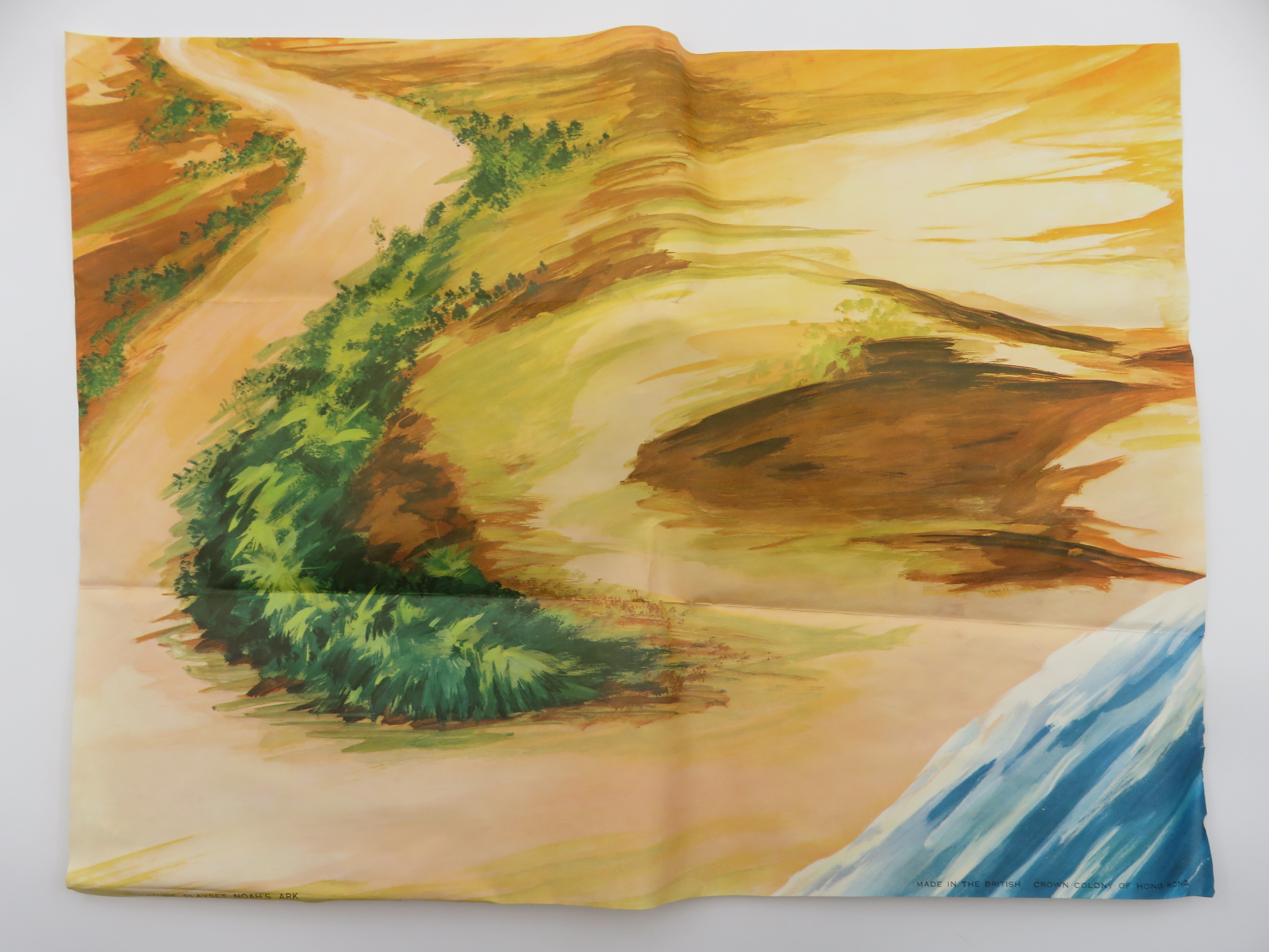 VINTAGE Noah's Ark Miniature Playset - Louis Marx & Co./Marx Toys (1965) Collectible