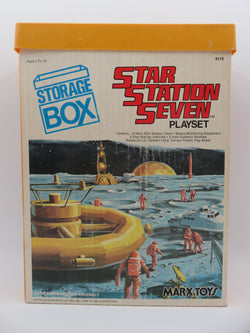 VINTAGE Star Station Seven Playset - Louis Marx & Co./Marx Toys (1978) Collectible