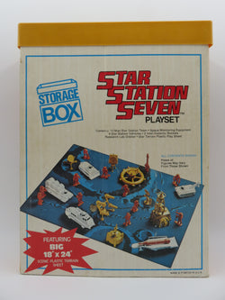 VINTAGE Star Station Seven Playset - Louis Marx & Co./Marx Toys (1978) Collectible