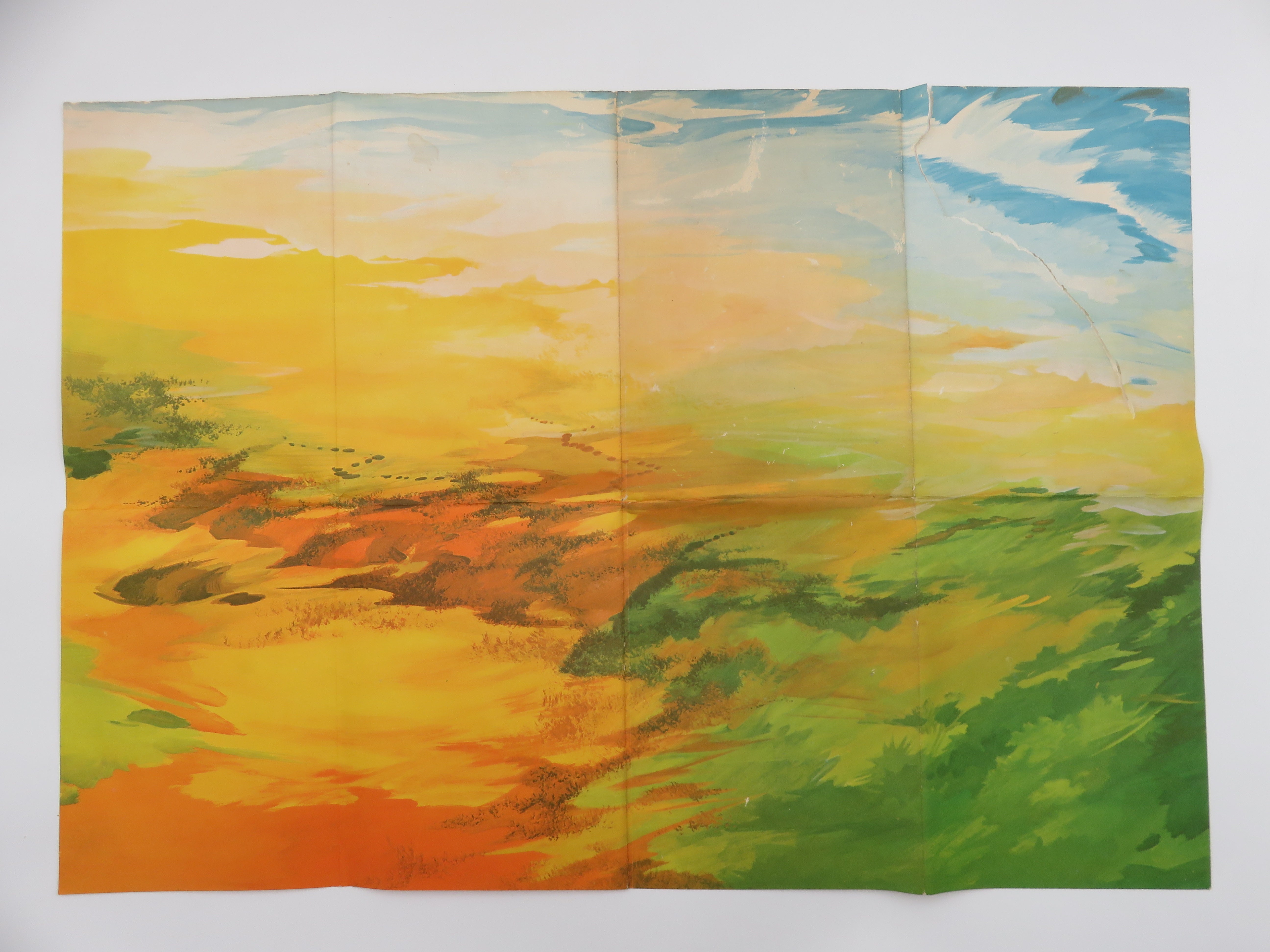 VINTAGE Sands of Iwo Jima Miniature Playset - Louis Marx & Co./Marx Toys (c. 1963) Collectible