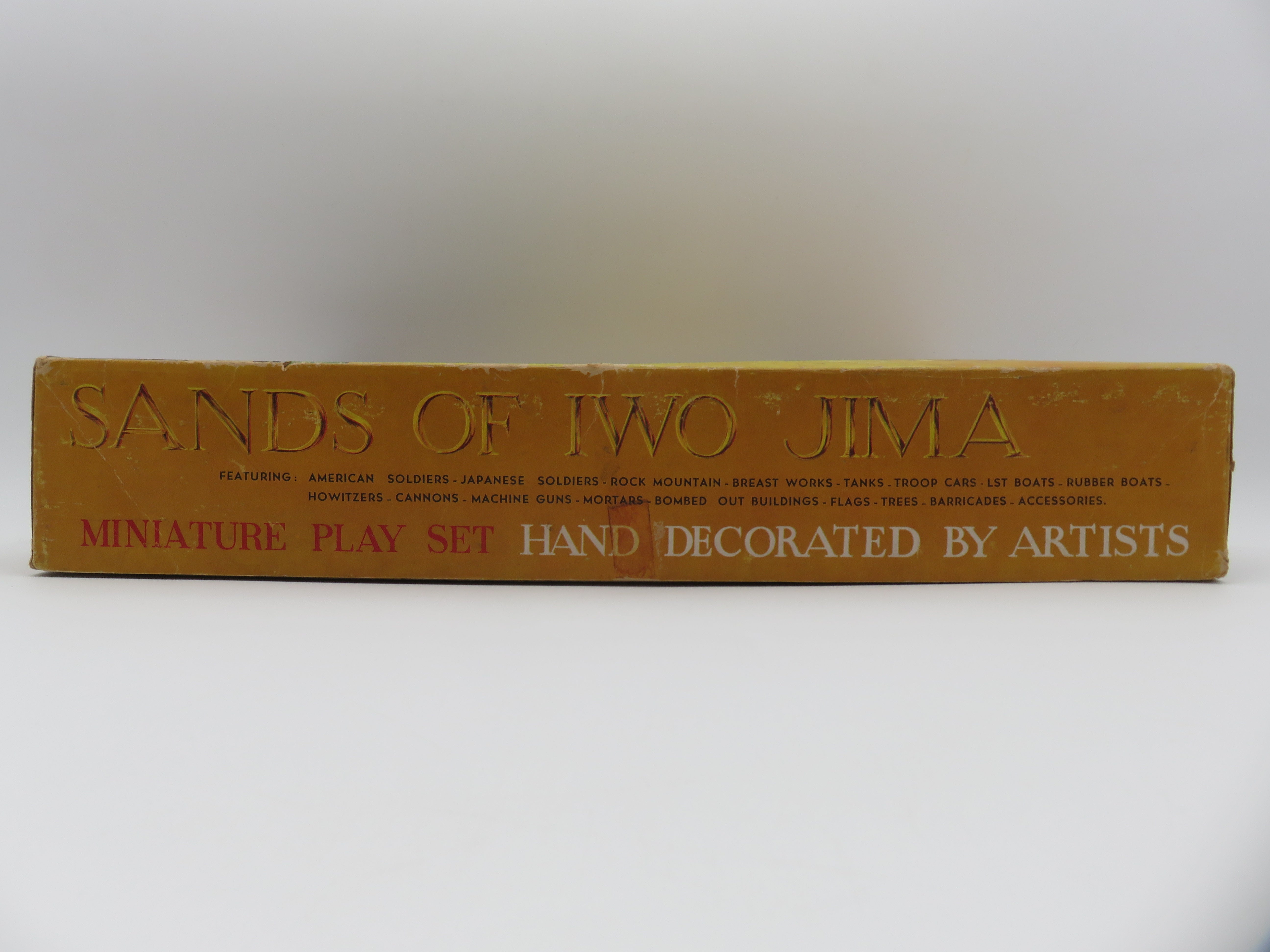 VINTAGE Sands of Iwo Jima Miniature Playset - Louis Marx & Co./Marx Toys (c. 1963) Collectible