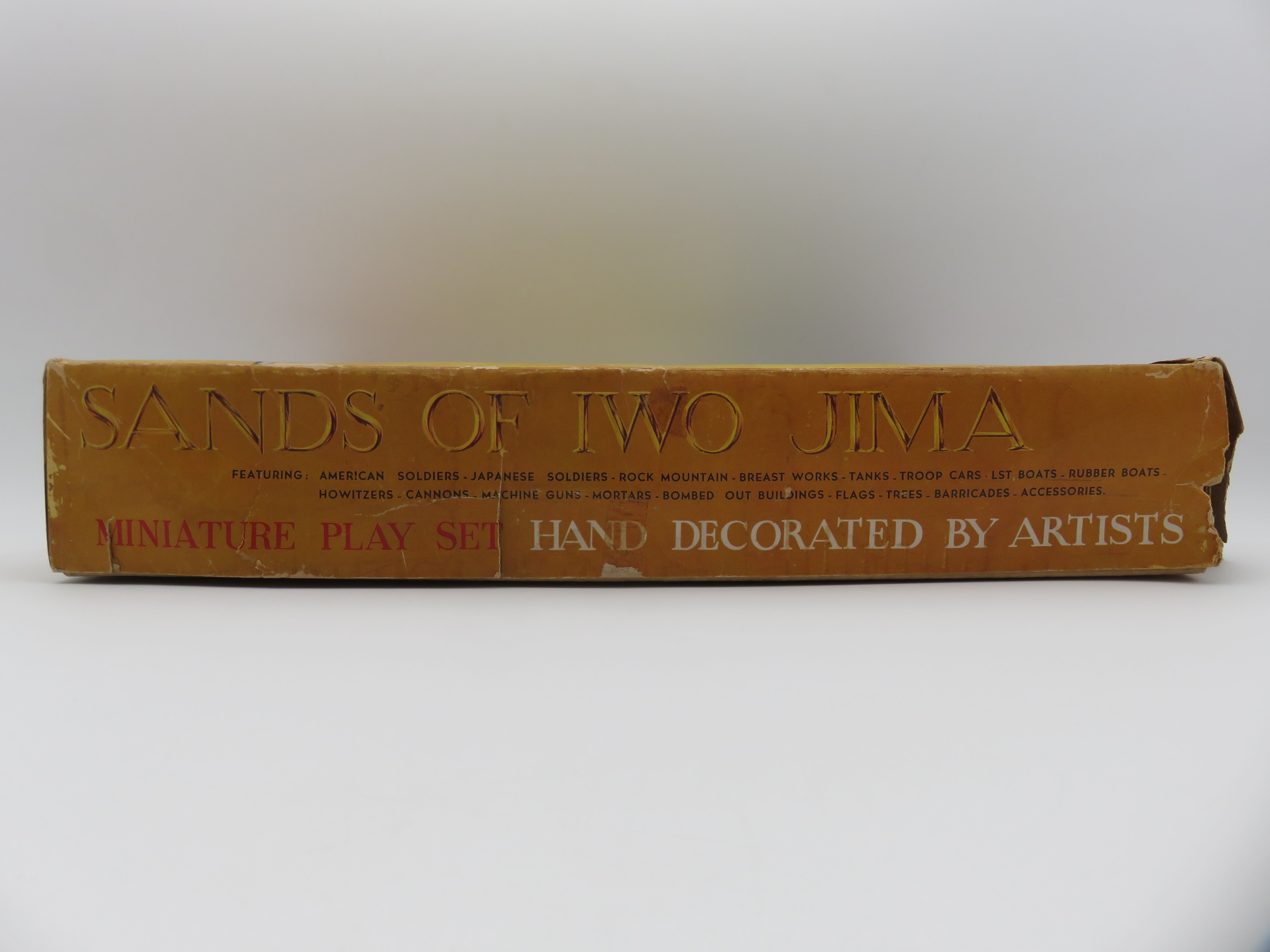 VINTAGE Sands of Iwo Jima Miniature Playset - Louis Marx & Co./Marx Toys (c. 1963) Collectible