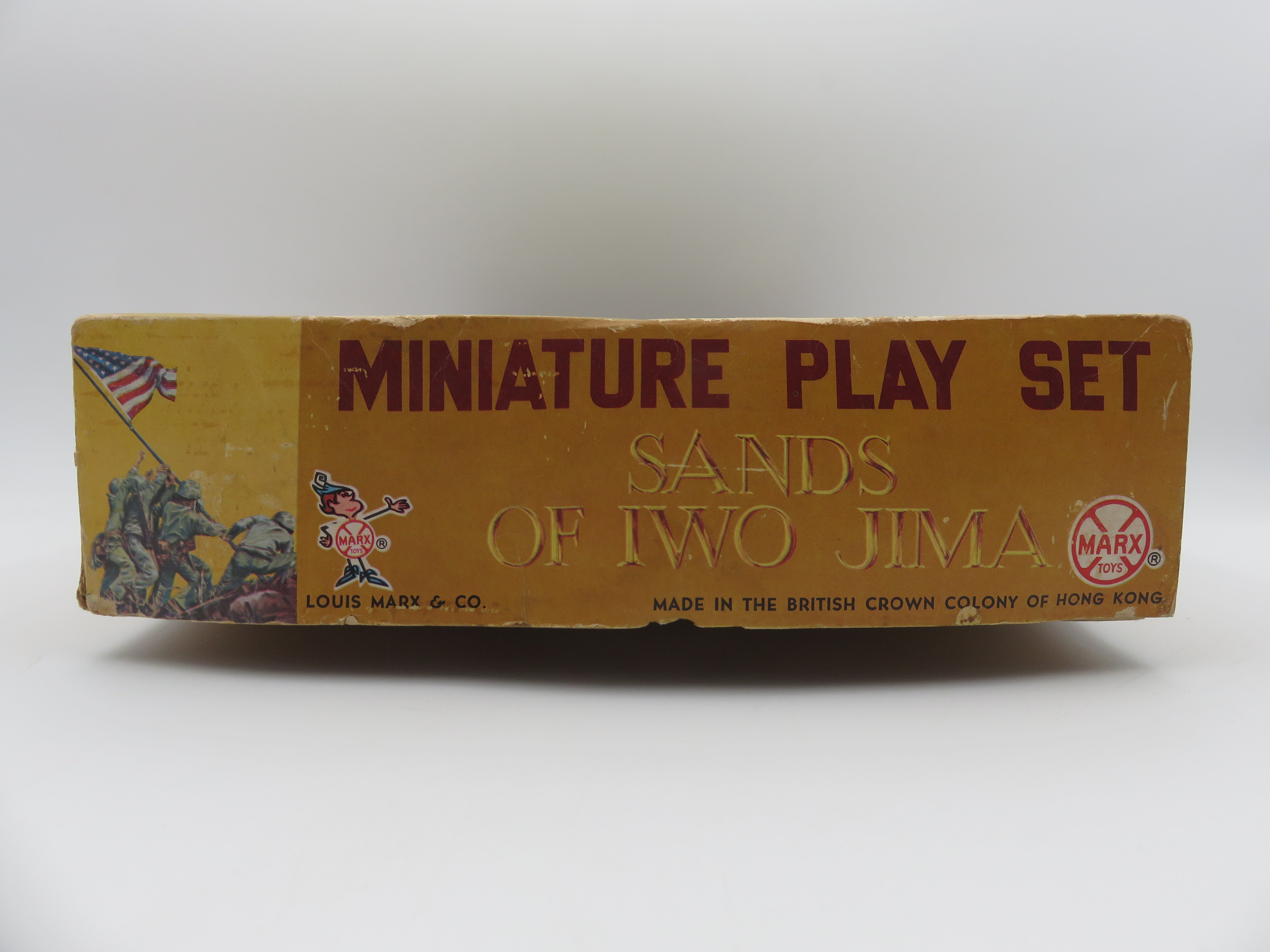 VINTAGE Sands of Iwo Jima Miniature Playset - Louis Marx & Co./Marx Toys (c. 1963) Collectible