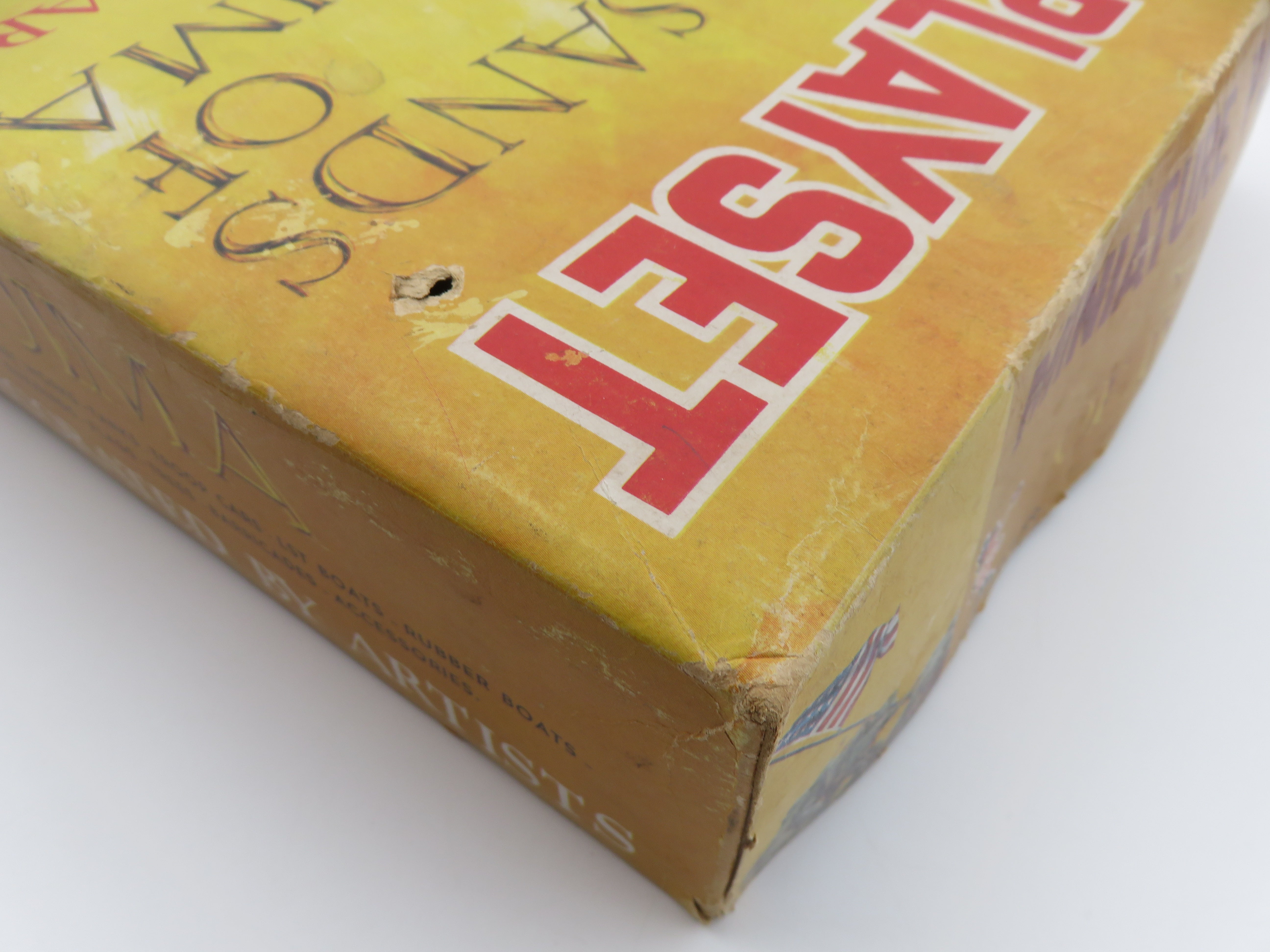 VINTAGE Sands of Iwo Jima Miniature Playset - Louis Marx & Co./Marx Toys (c. 1963) Collectible