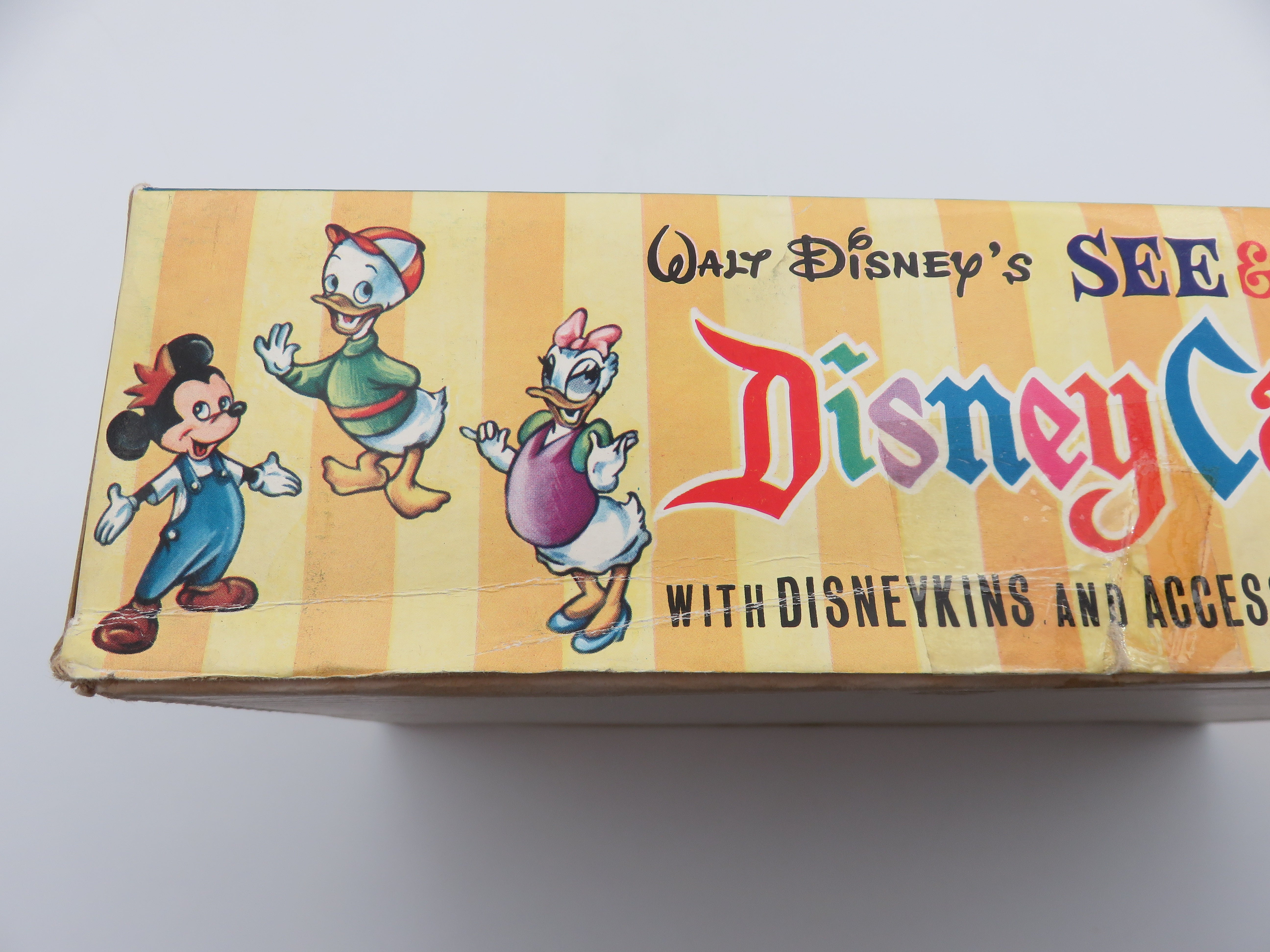 VINTAGE See & Play Disney Castle Playset - Louis Marx & Co./Marx Toys (c. 1960s) Disneykins Collectible