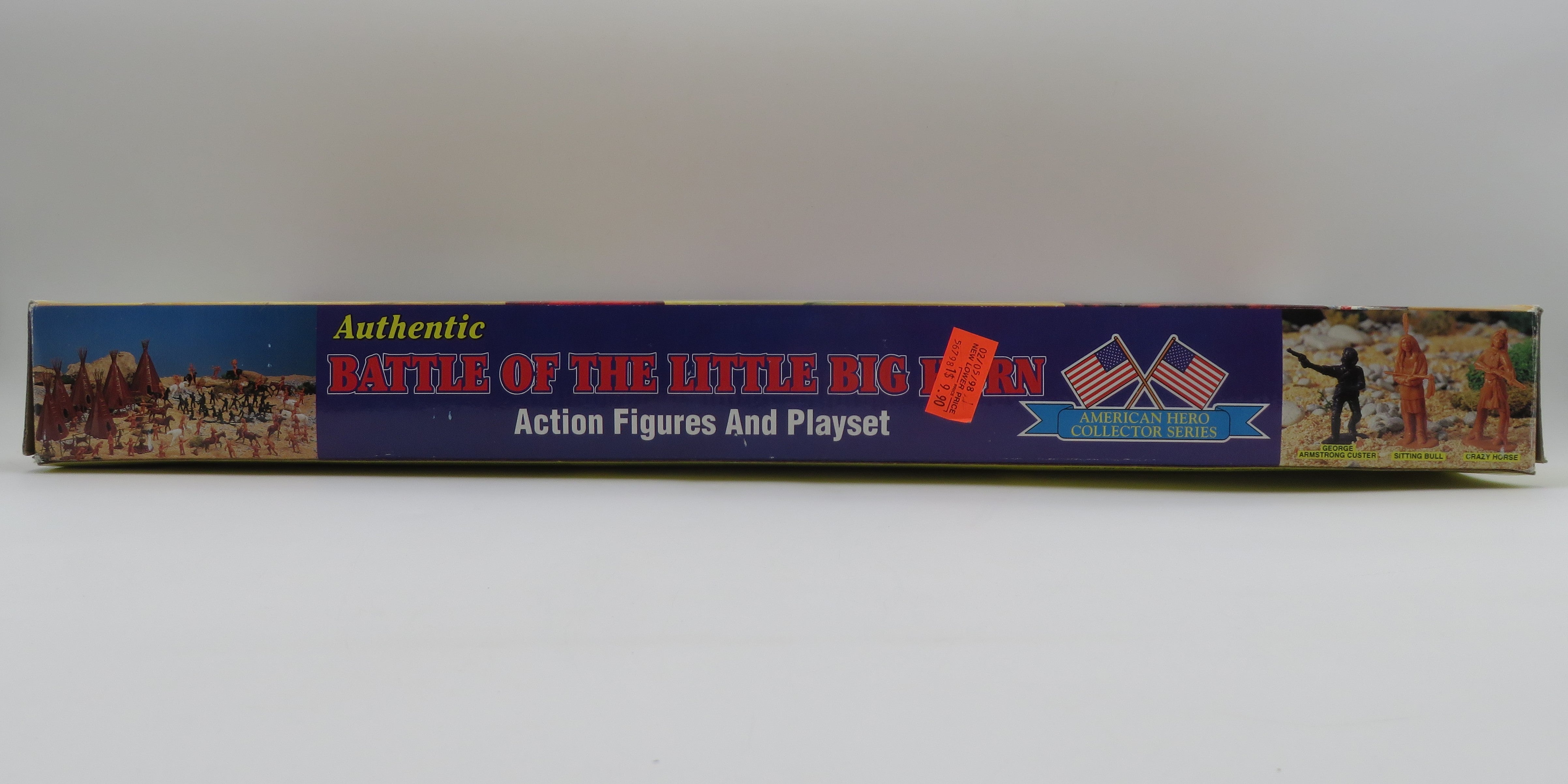 AMERICAN HERO COLLECTOR SERIES Battle of the Little Big Horn Action Figures & Playset - BMC Toys (1997) Toy Soldiers