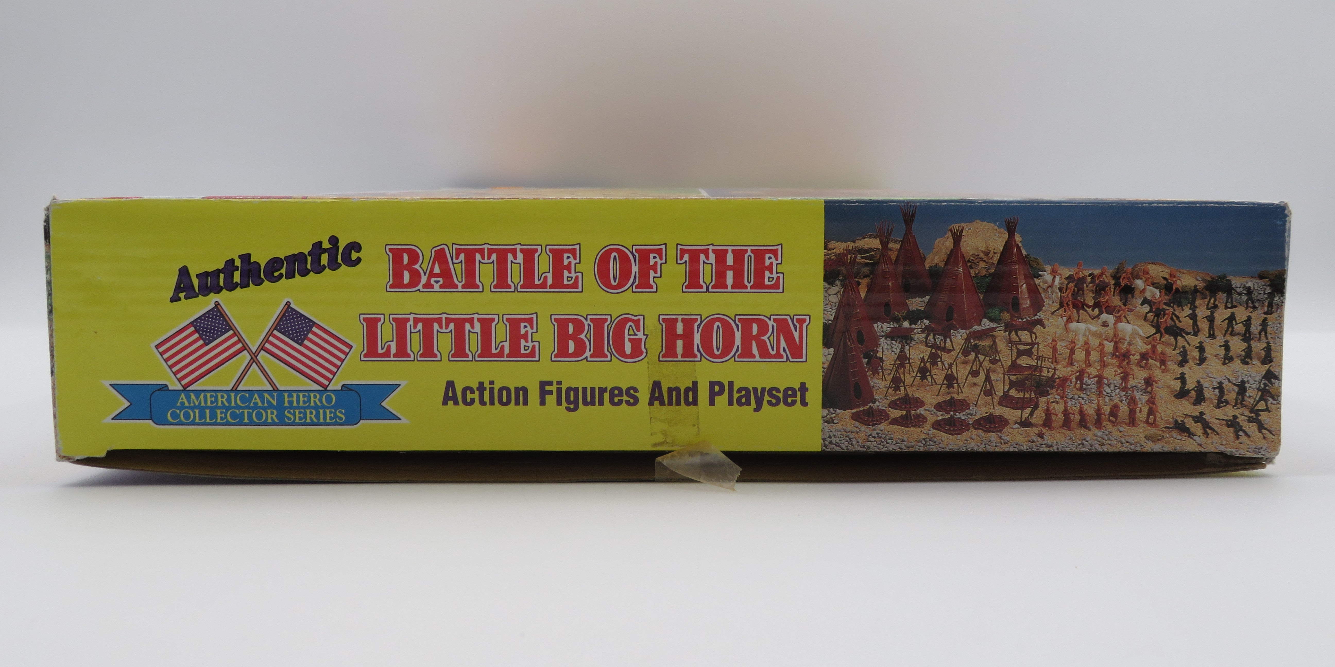 AMERICAN HERO COLLECTOR SERIES Battle of the Little Big Horn Action Figures & Playset - BMC Toys (1997) Toy Soldiers