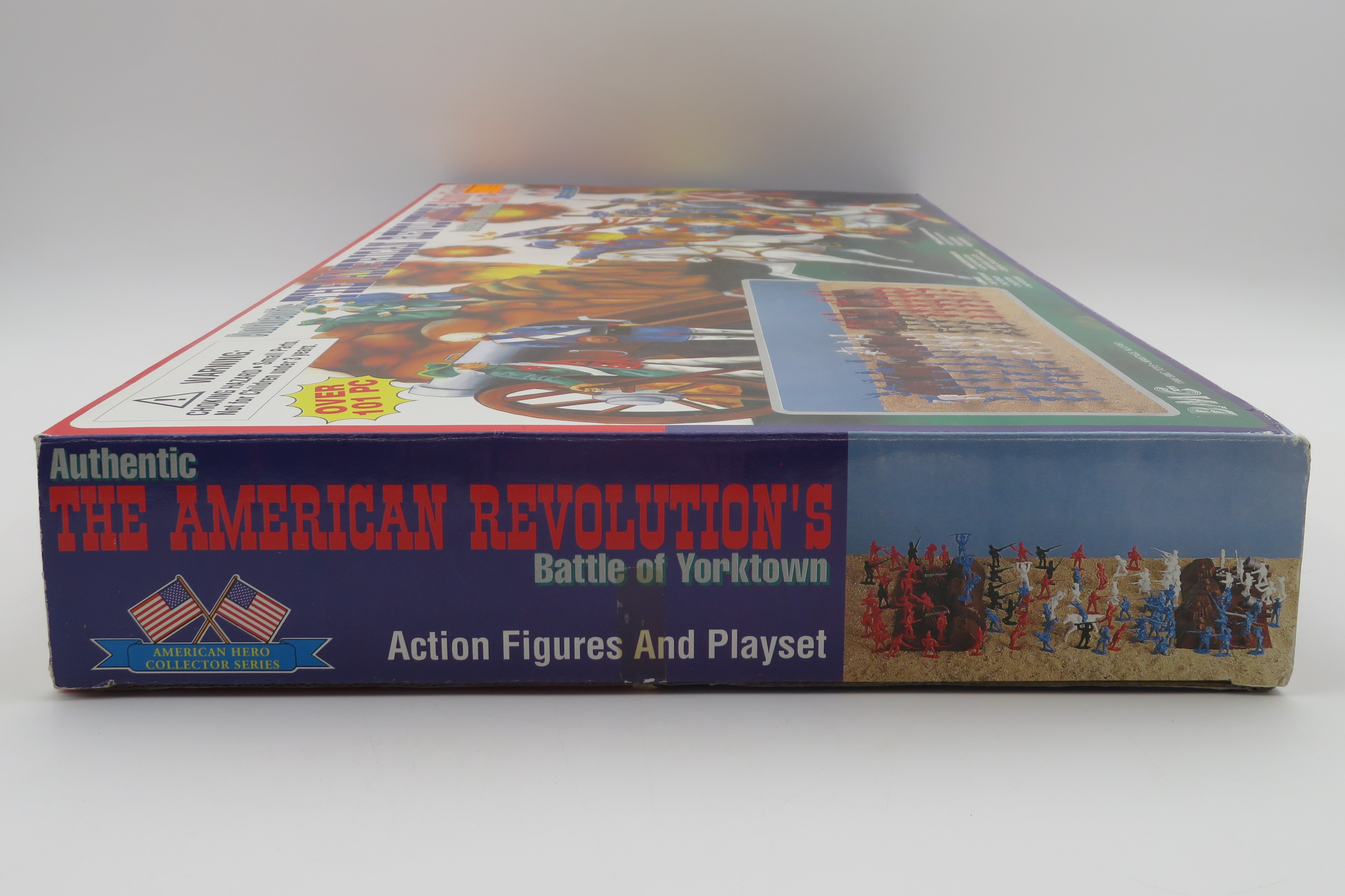 AMERICAN HERO COLLECTOR SERIES The American Revolution's Battle of Yorktown Playset - BMC Toys (1996) Toy Soldiers