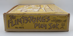 VINTAGE Flintstones Playset - Louis Marx & Co. (1961) Hanna-Barbera Collectible